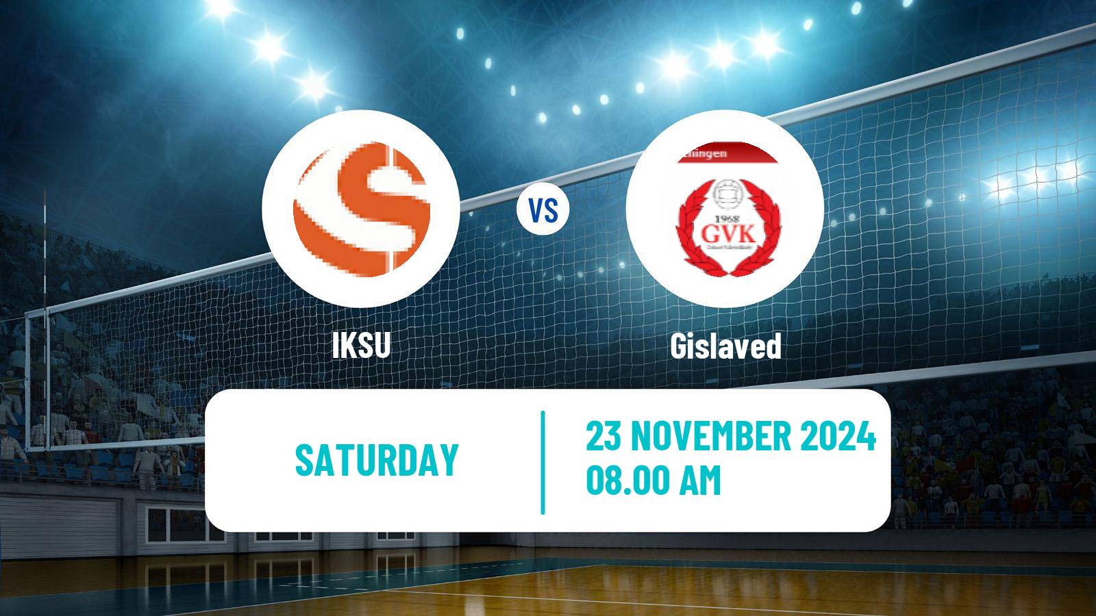 Volleyball Swedish Elitserien Volleyball Women IKSU - Gislaved