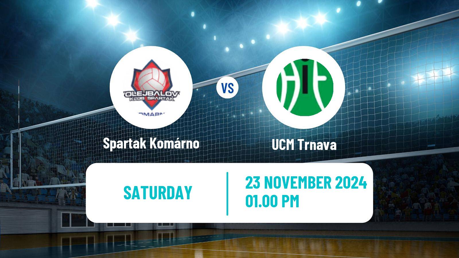 Volleyball Slovak Extraliga Volleyball Women Spartak Komárno - UCM Trnava