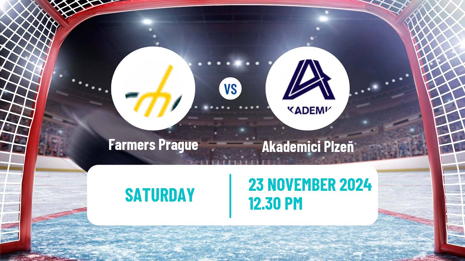 Hockey Czech ULLH Farmers Prague - Akademici Plzeň