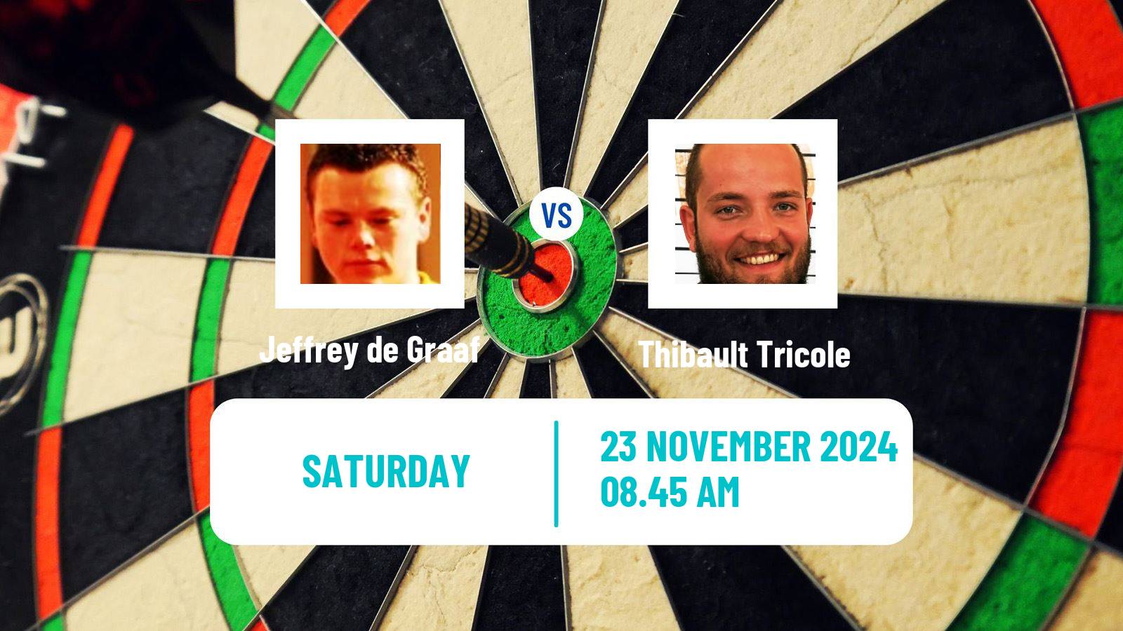 Darts Players Championship Finals Jeffrey de Graaf - Thibault Tricole