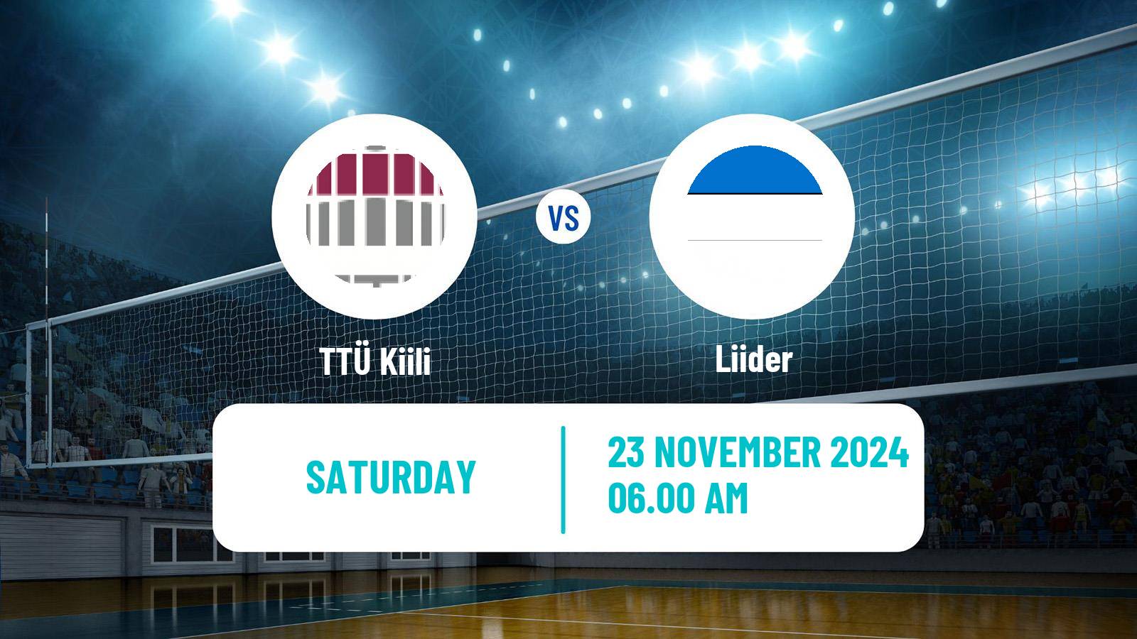 Volleyball Estonian Esiliiga Volleyball TTÜ Kiili - Liider