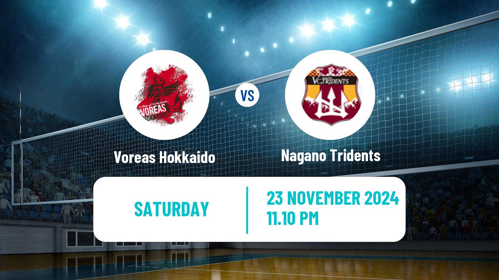 Volleyball Japan V Premier League Voreas Hokkaido - Nagano Tridents