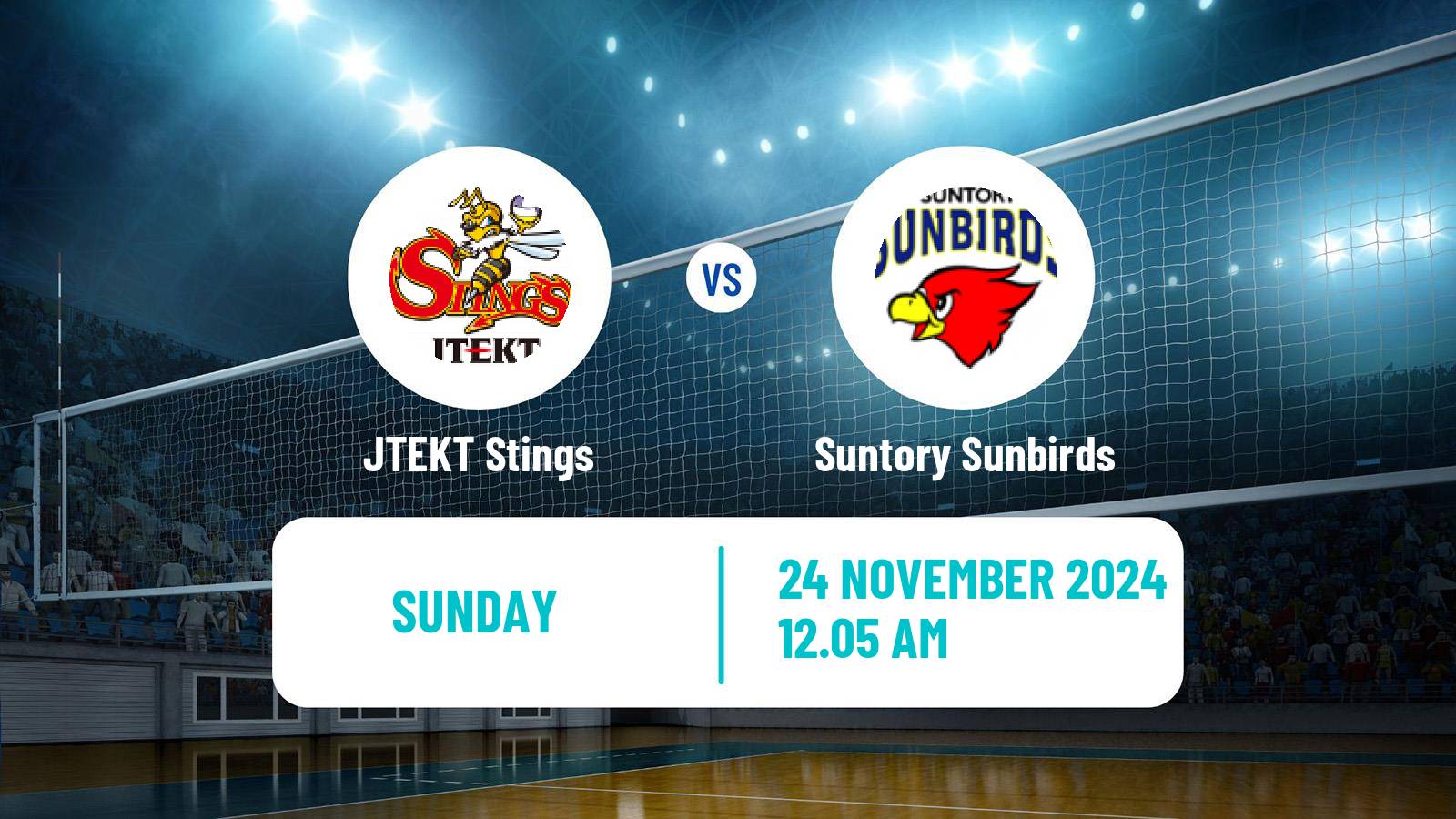 Volleyball Japan V Premier League JTEKT Stings - Suntory Sunbirds