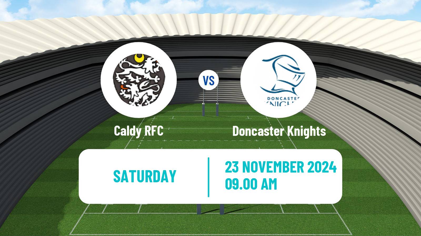 Rugby union English Premiership Rugby Cup Caldy - Doncaster Knights