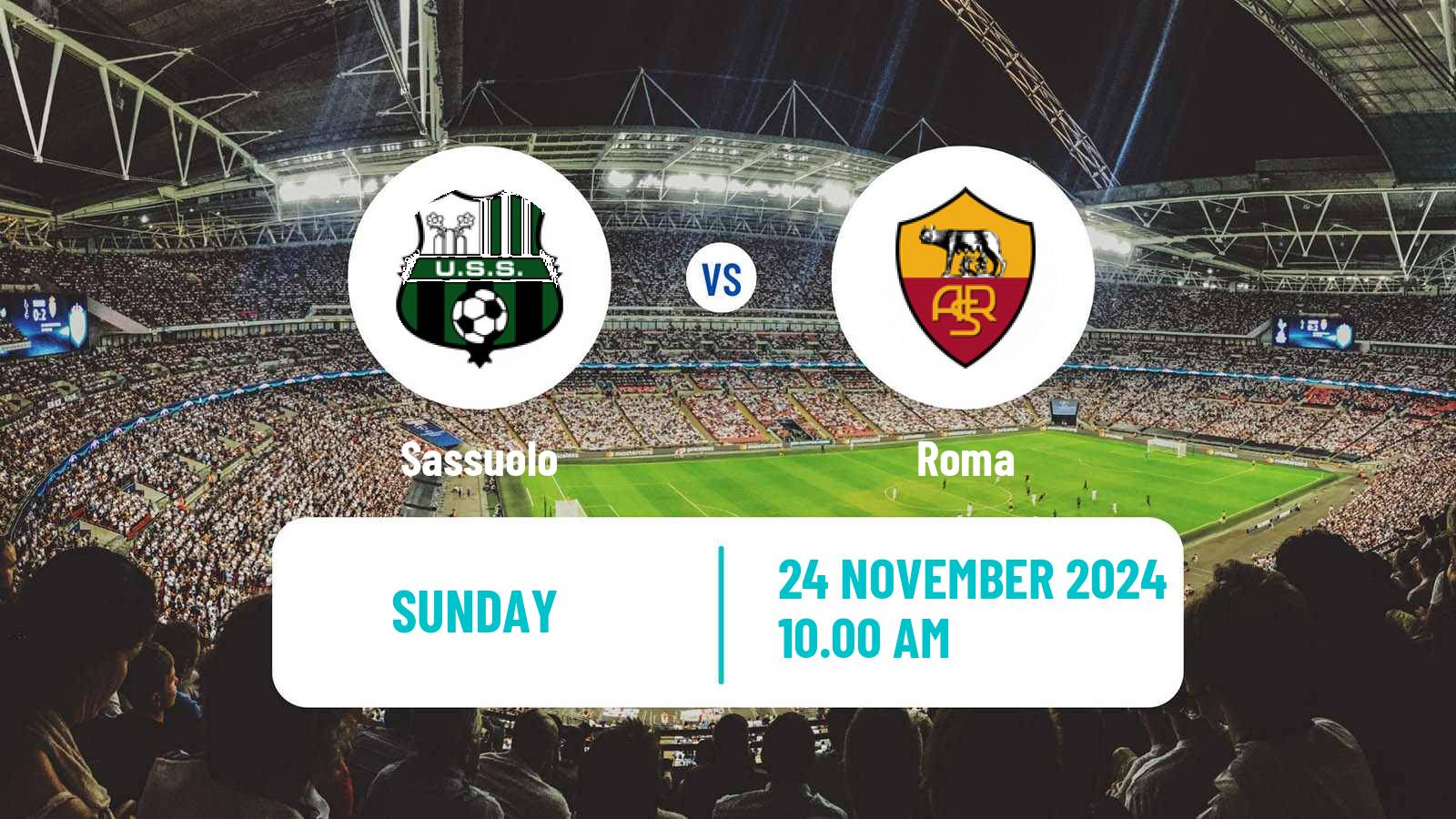 Soccer Italian Serie A Women Sassuolo - Roma