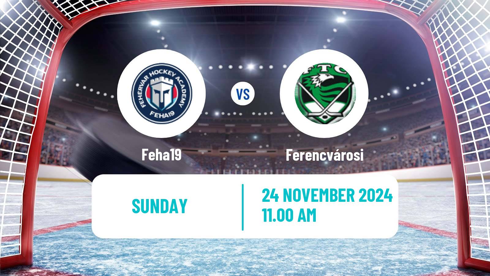 Hockey Hungarian Erste Liga Hockey Feha19 - Ferencvárosi