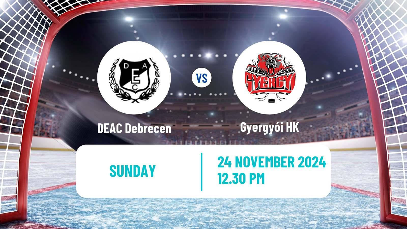 Hockey Hungarian Erste Liga Hockey DEAC Debrecen - Gyergyói