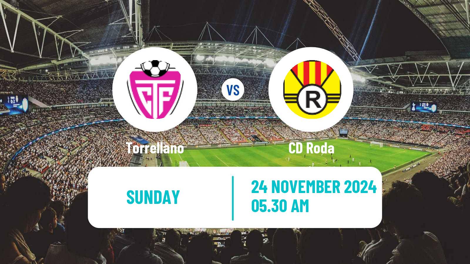 Soccer Spanish Tercera RFEF - Group 6 Torrellano - Roda