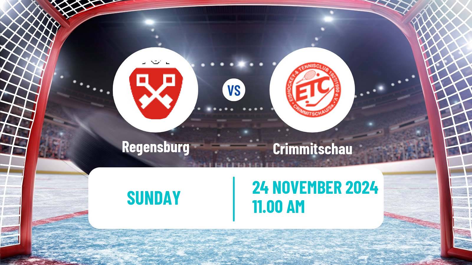 Hockey German DEL2 Regensburg - Crimmitschau