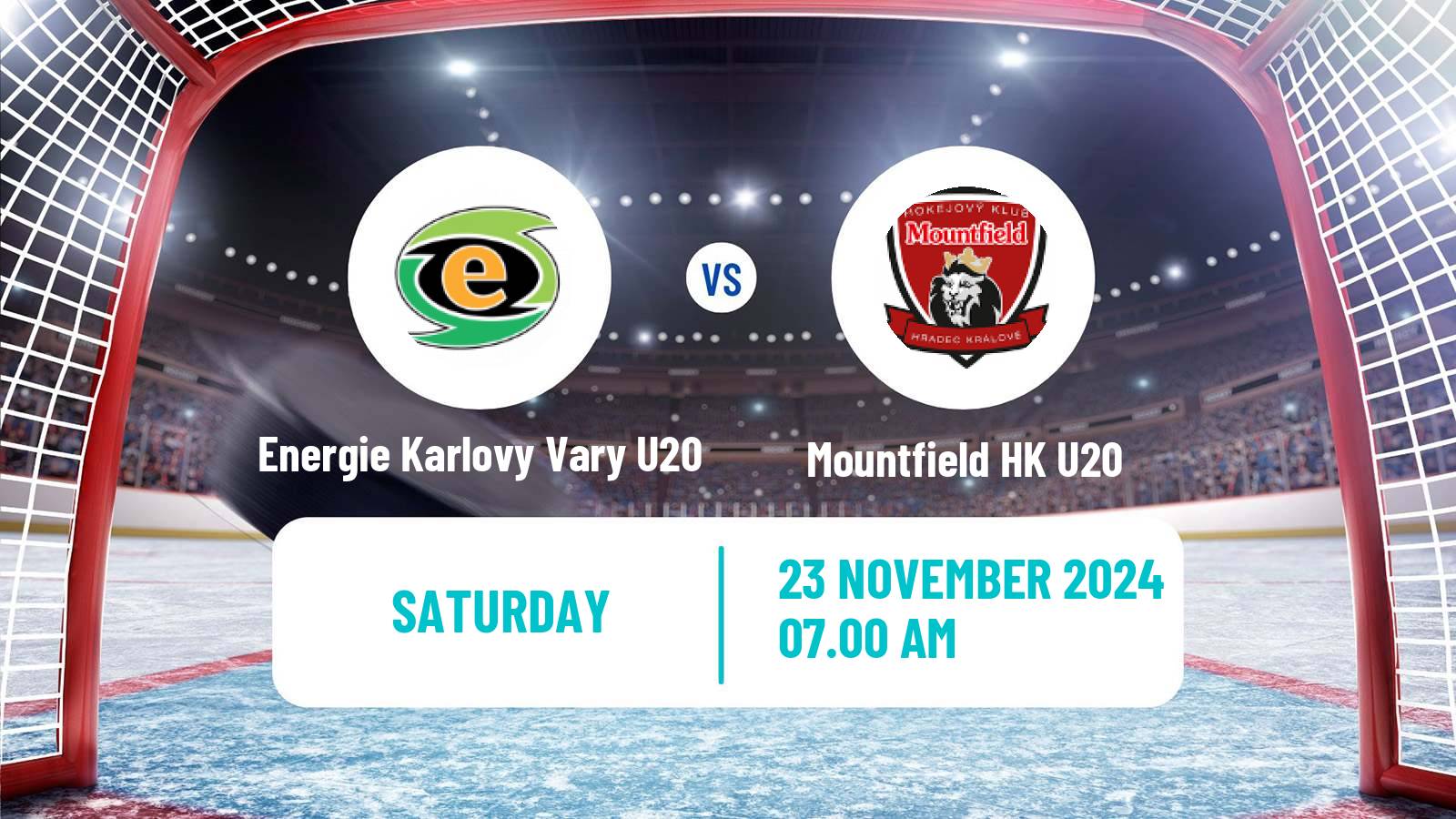 Hockey Czech ELJ Energie Karlovy Vary U20 - Mountfield HK U20