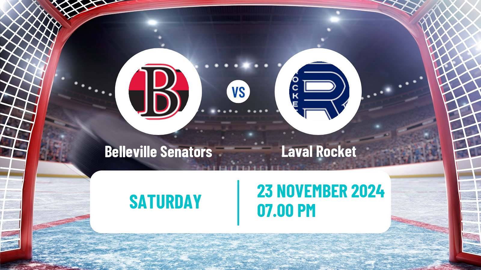 Hockey AHL Belleville Senators - Laval Rocket