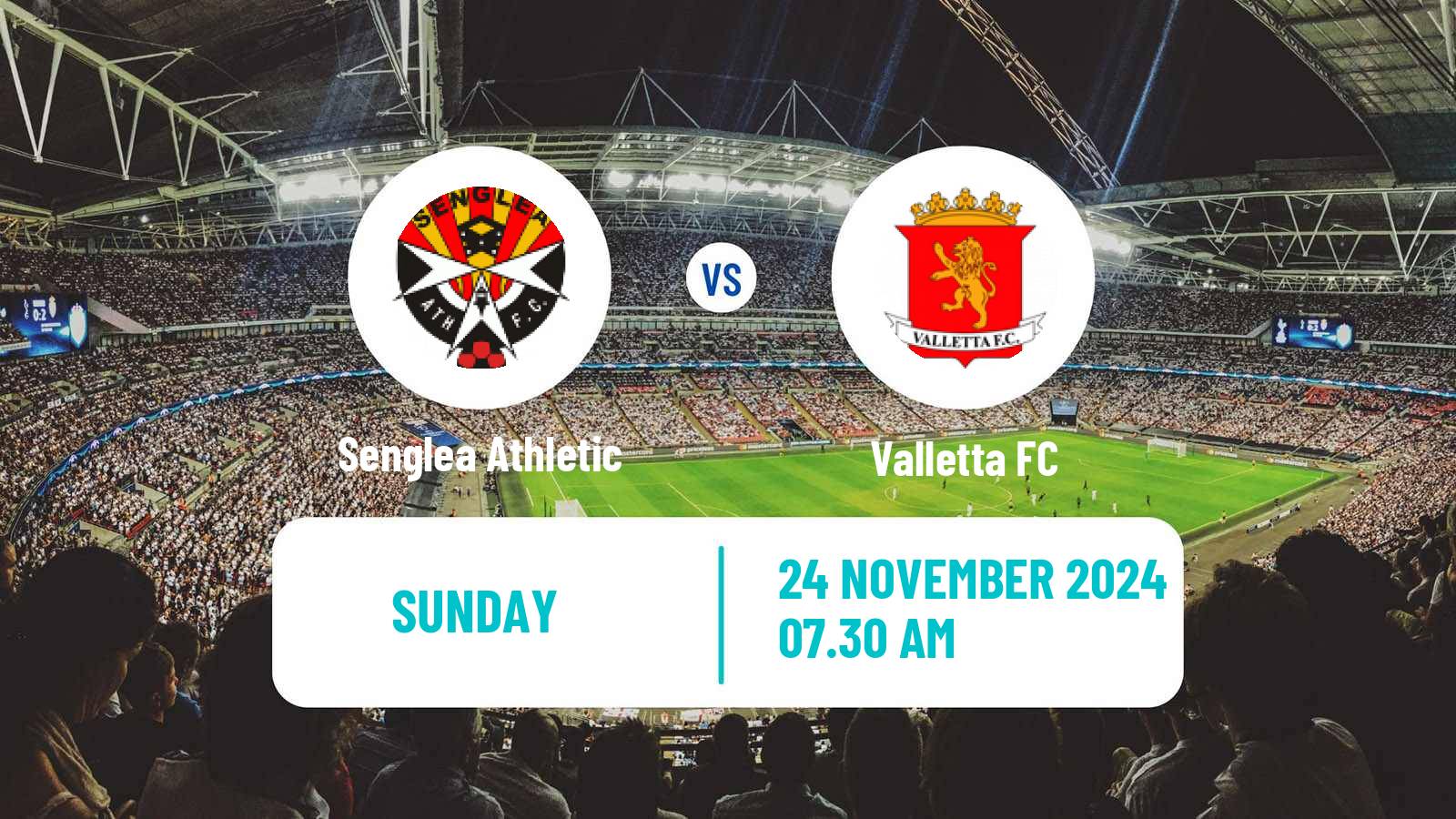 Soccer Maltese Challenge League Senglea Athletic - Valletta