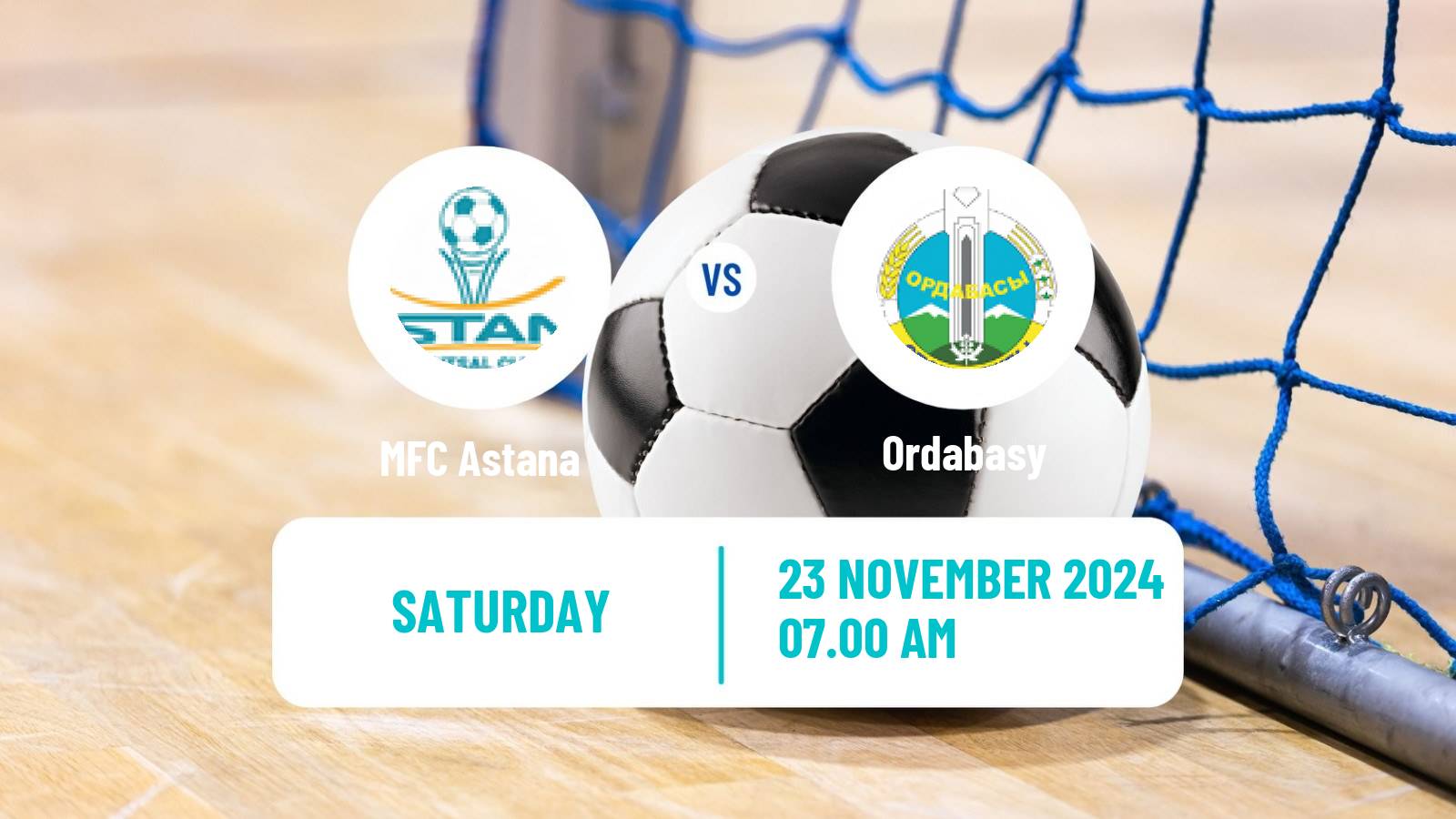 Futsal Kazakh Championship Futsal Astana - Ordabasy