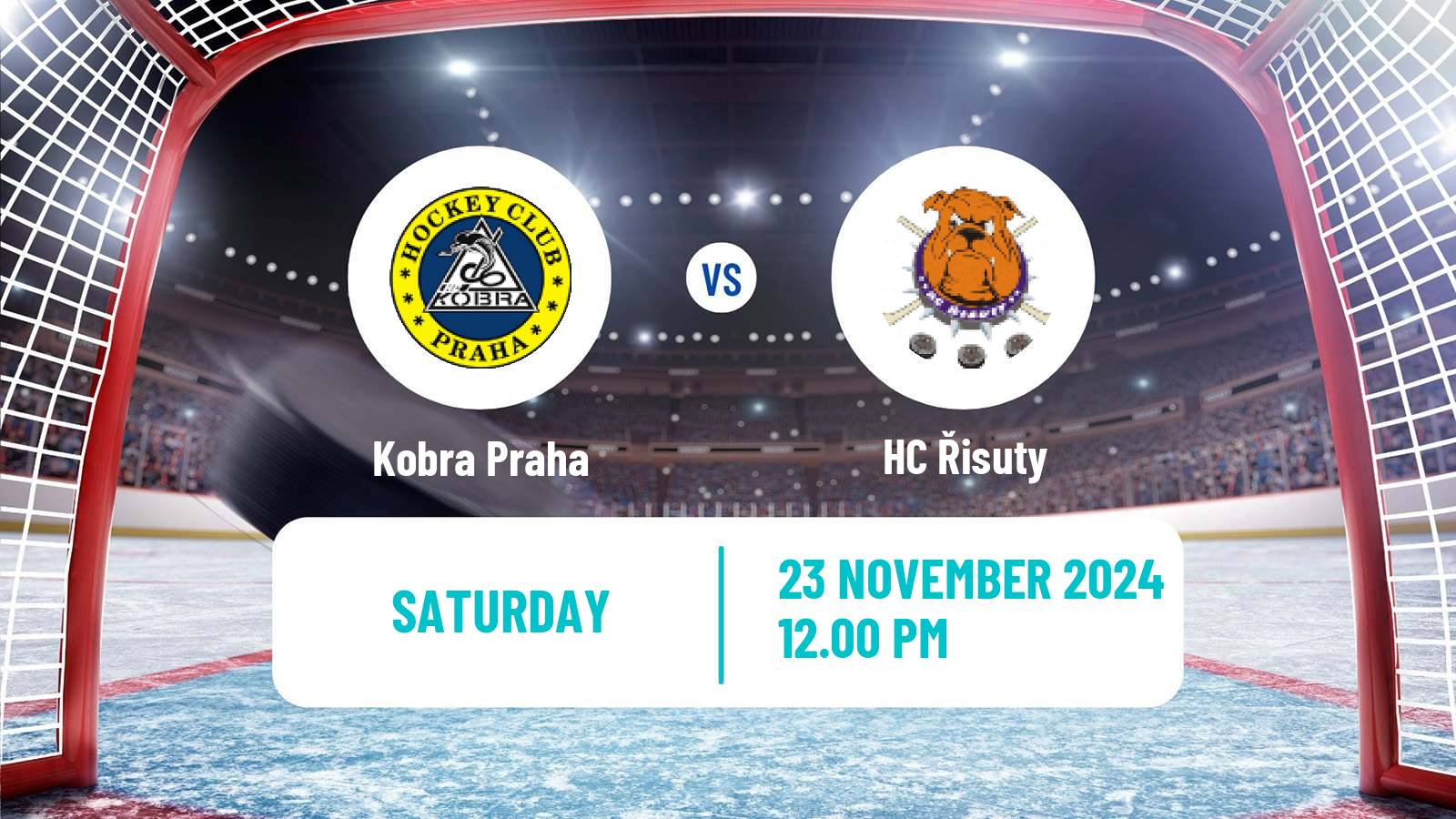 Hockey Czech 2 Liga Hockey West Kobra Praha - Řisuty