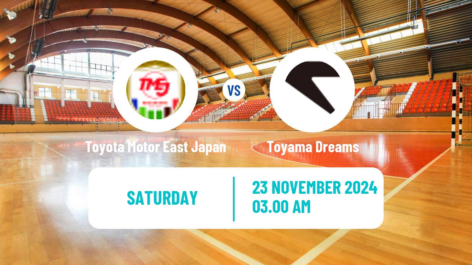 Handball Japan JHL Handball Toyota Motor East Japan - Toyama Dreams