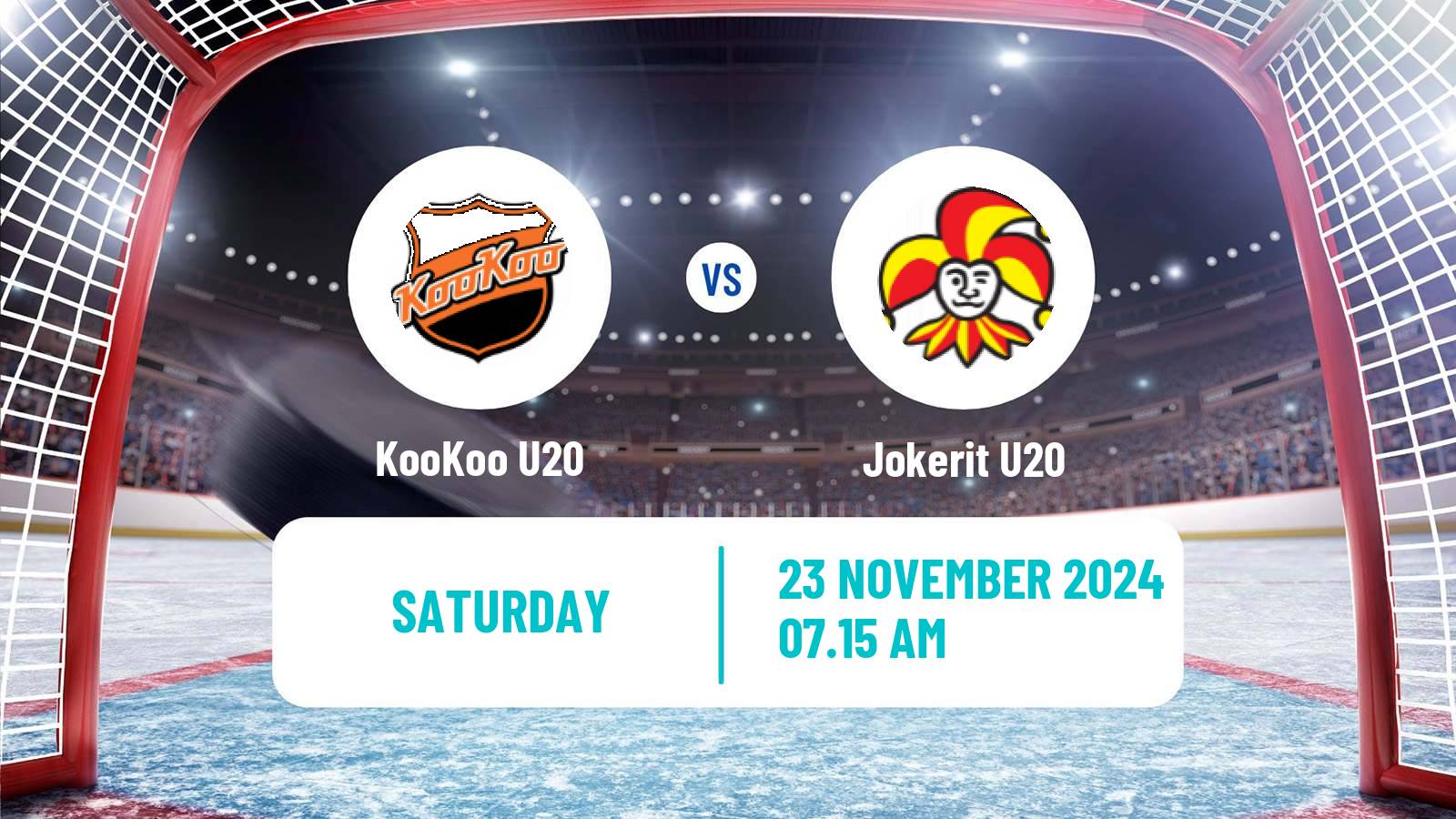 Hockey Finnish SM-sarja U20 KooKoo U20 - Jokerit U20