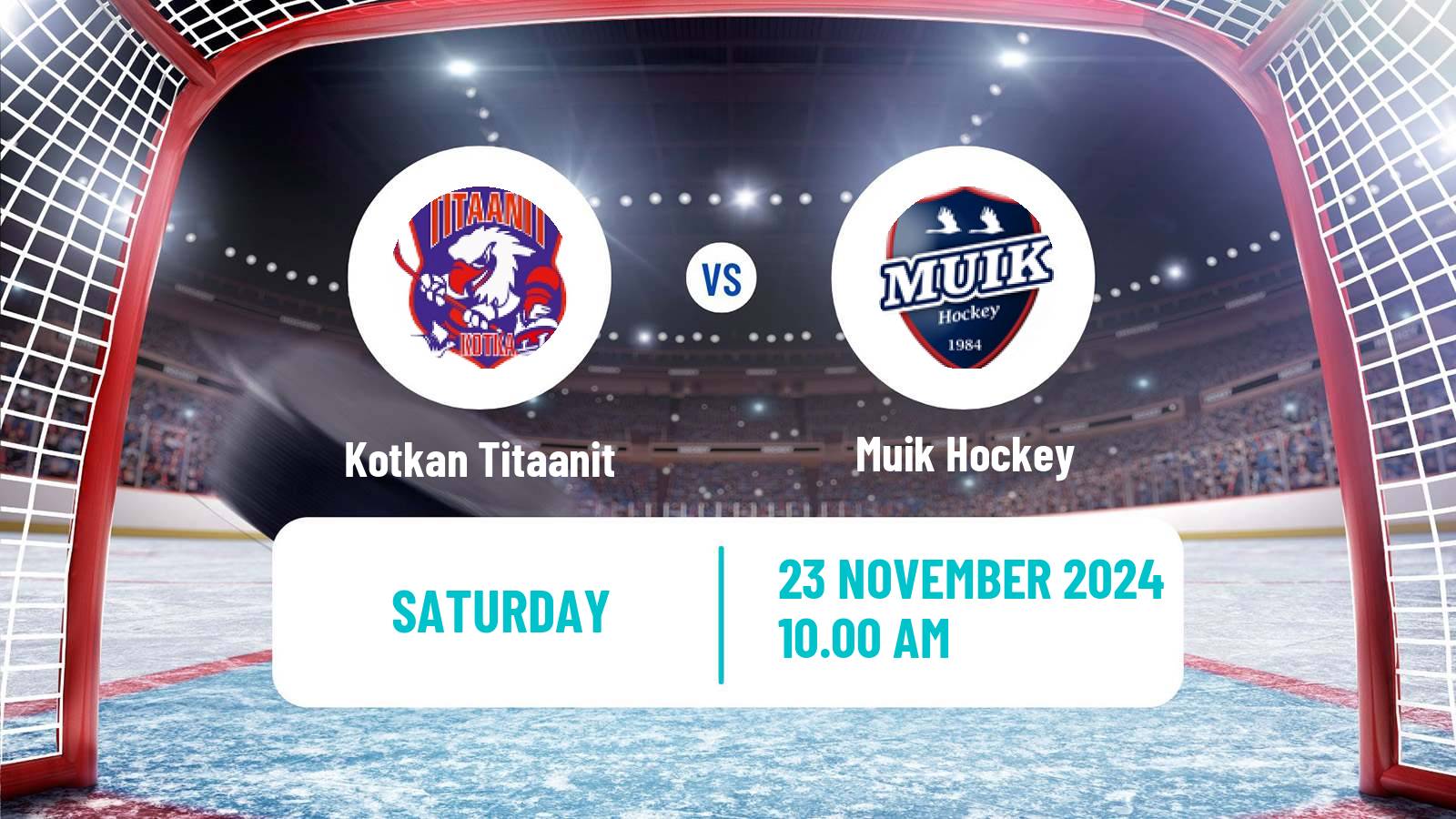 Hockey Finnish Suomi-sarja Kotkan Titaanit - Muik Hockey