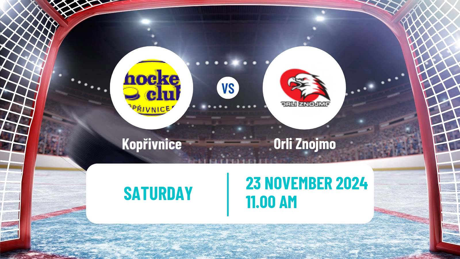 Hockey Czech 2 Liga Hockey East Kopřivnice - Orli Znojmo