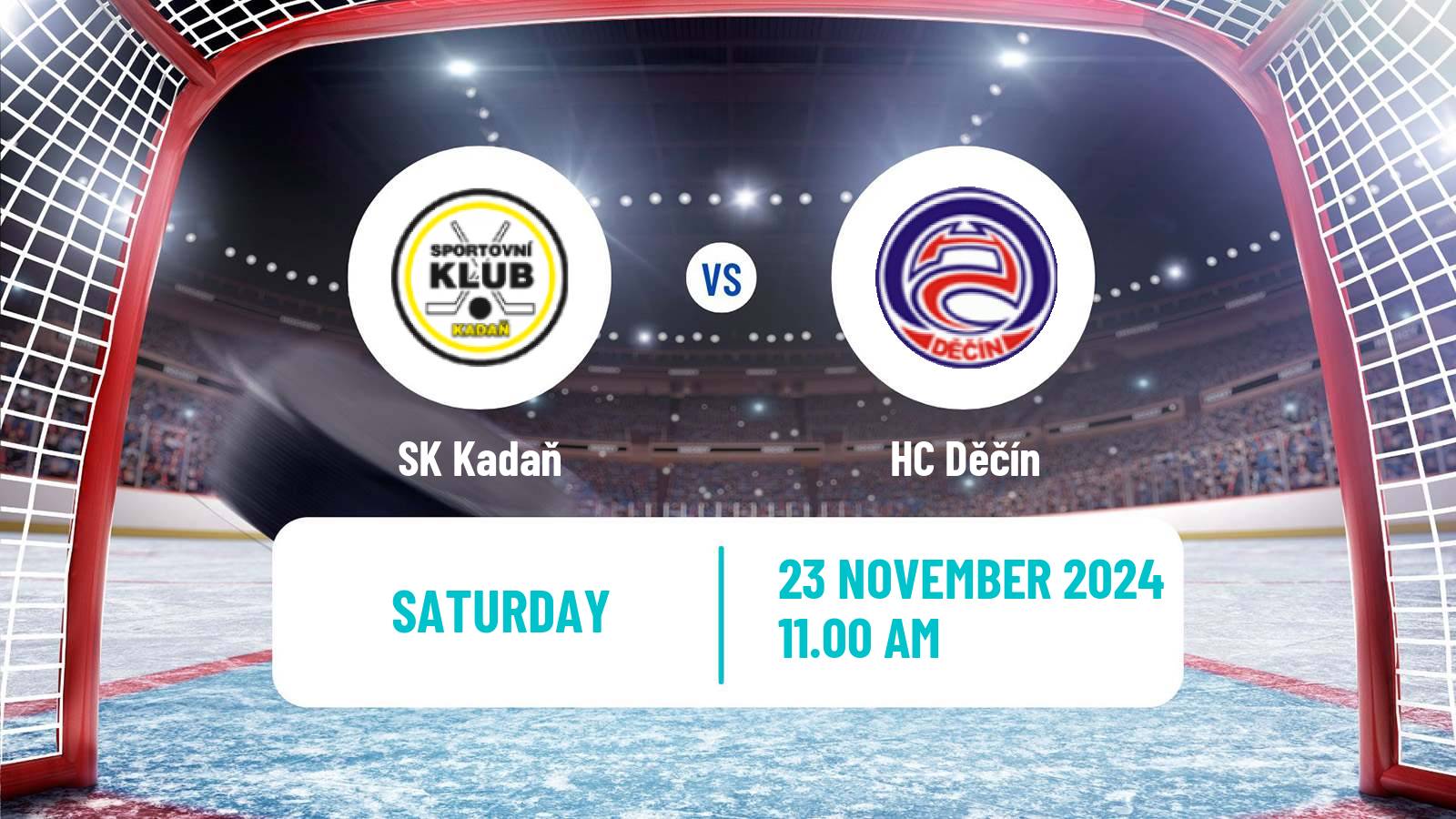 Hockey Czech 2 Liga Hockey West Kadaň - Děčín