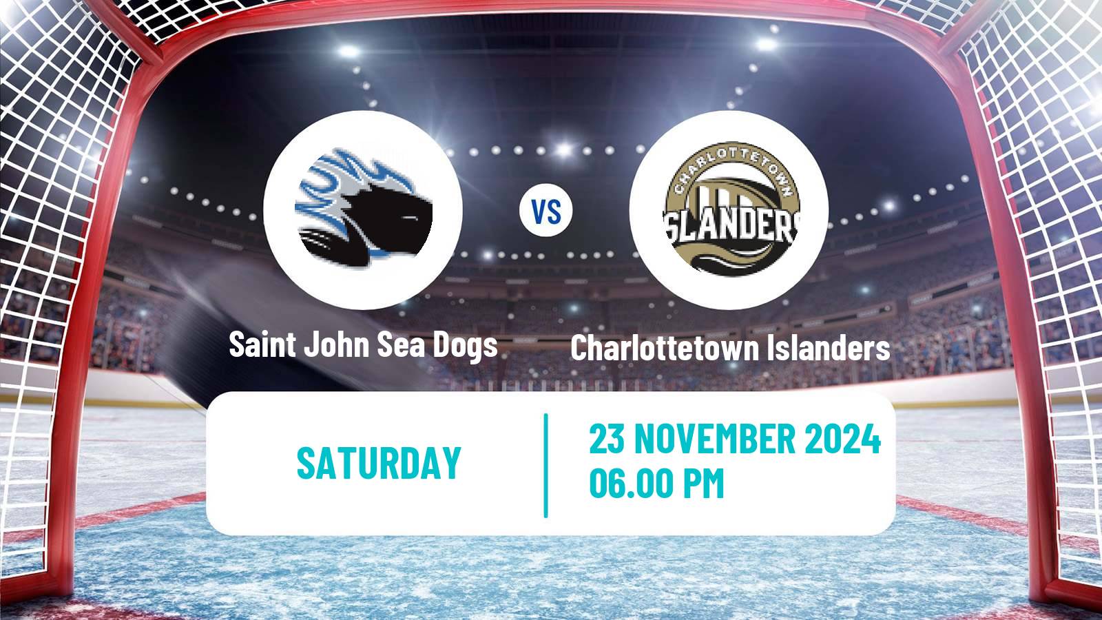 Hockey QMJHL Saint John Sea Dogs - Charlottetown Islanders