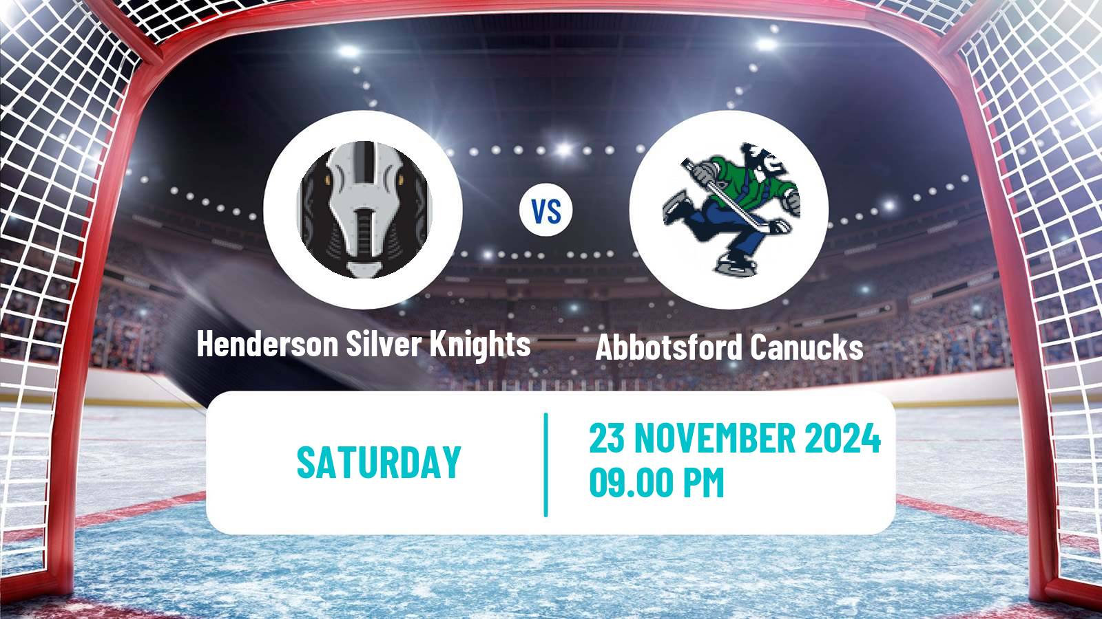 Hockey AHL Henderson Silver Knights - Abbotsford Canucks