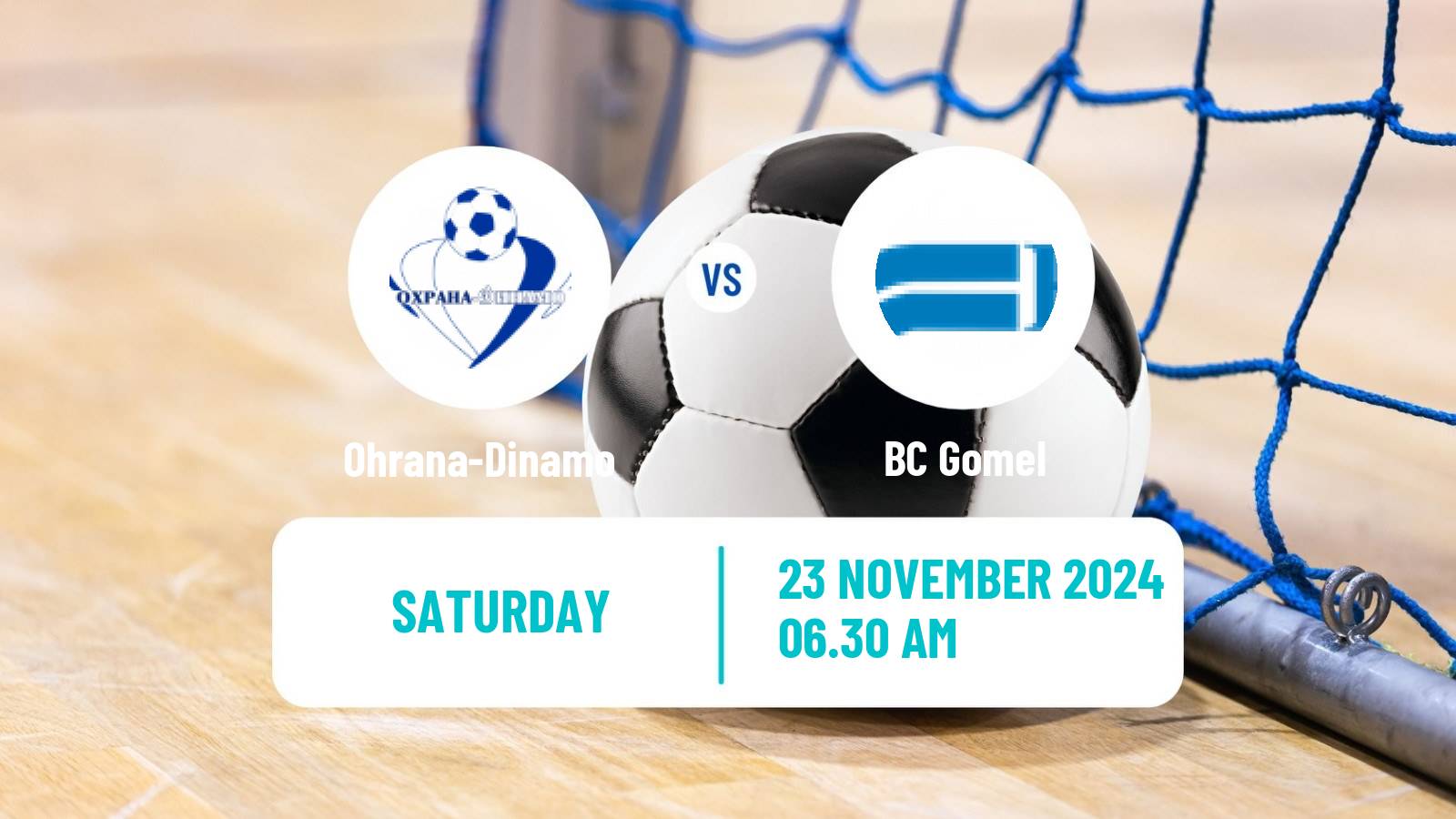 Futsal Belarusian Premier League Futsal Ohrana-Dinamo - BC Gomel