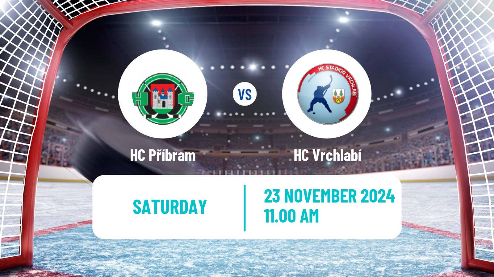 Hockey Czech 2 Liga Hockey West Příbram - Vrchlabí