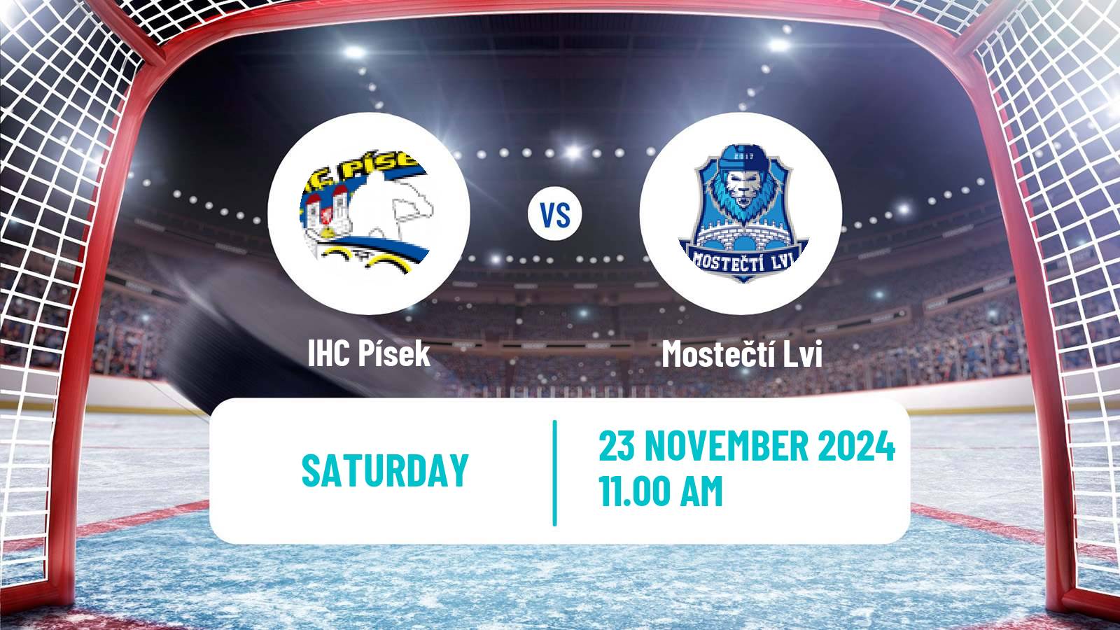 Hockey Czech 2 Liga Hockey West Písek - Mostečtí Lvi