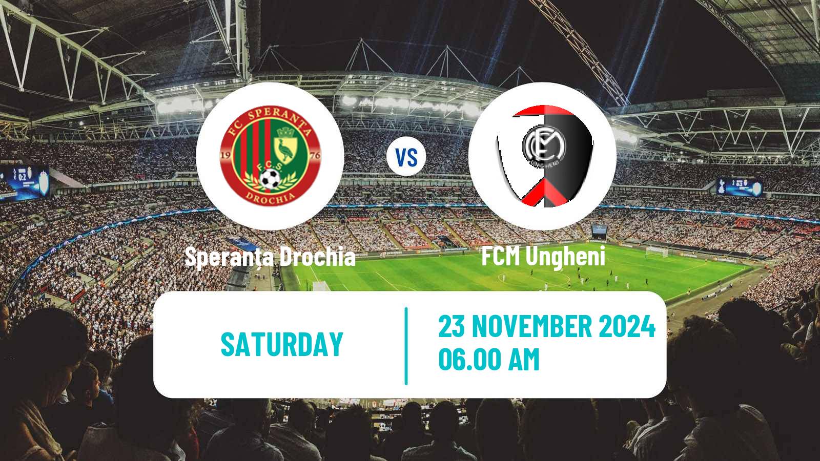 Soccer Moldovan Liga 1 Speranța Drochia - Ungheni