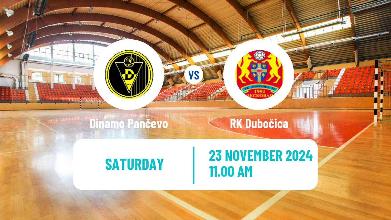 Handball Serbian Superliga Handball Dinamo Pančevo - Dubočica