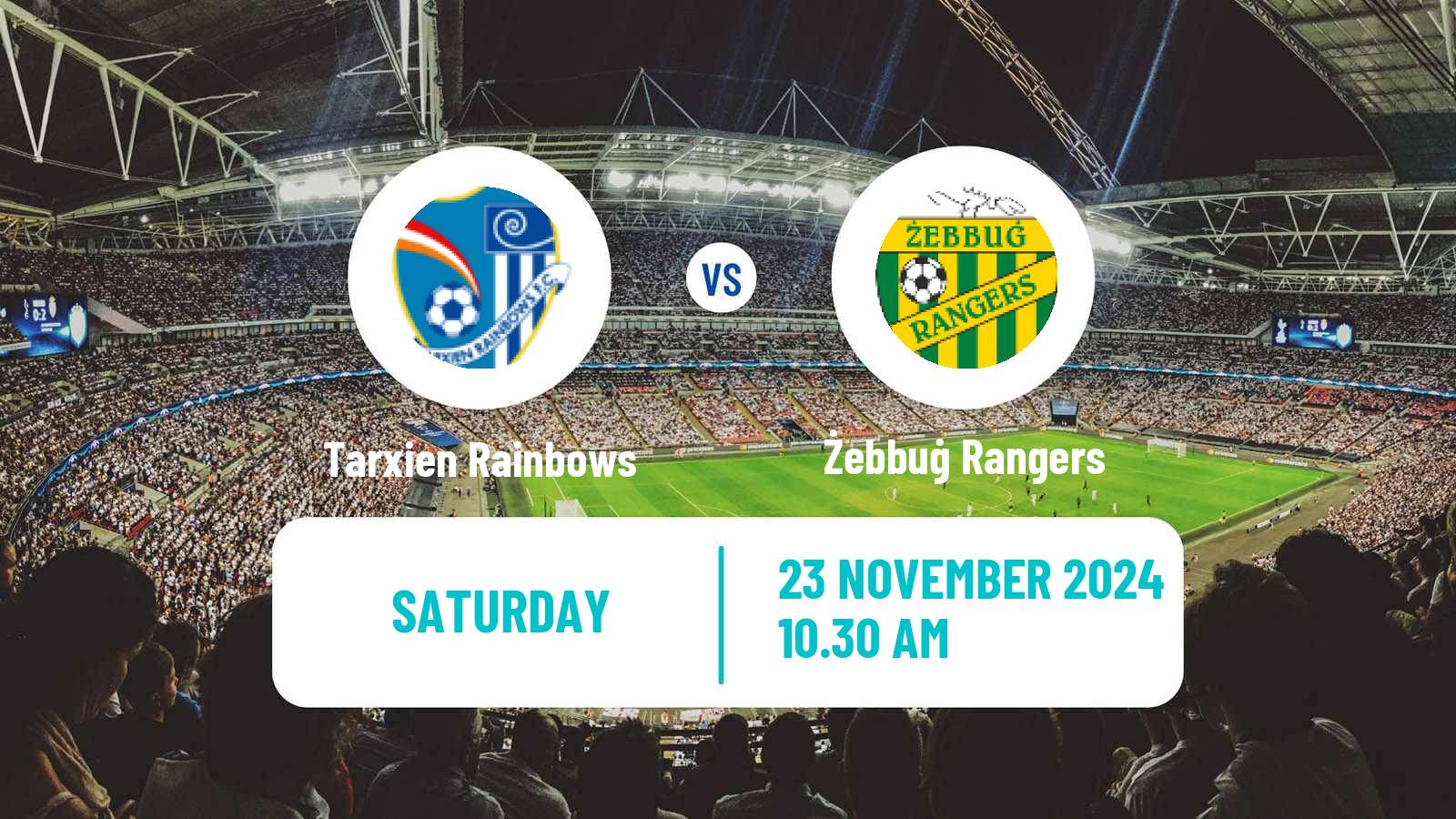 Soccer Maltese Challenge League Tarxien Rainbows - Żebbuġ Rangers