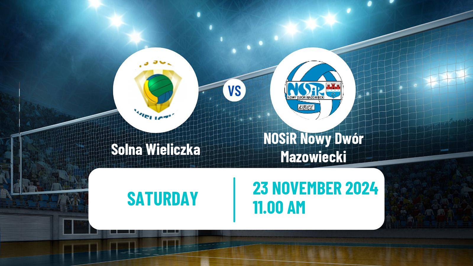 Volleyball Polish I Liga Volleyball Women Solna Wieliczka - NOSiR Nowy Dwór Mazowiecki