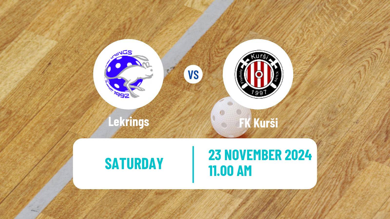 Floorball Latvian Elvi Liga Lekrings - Kurši