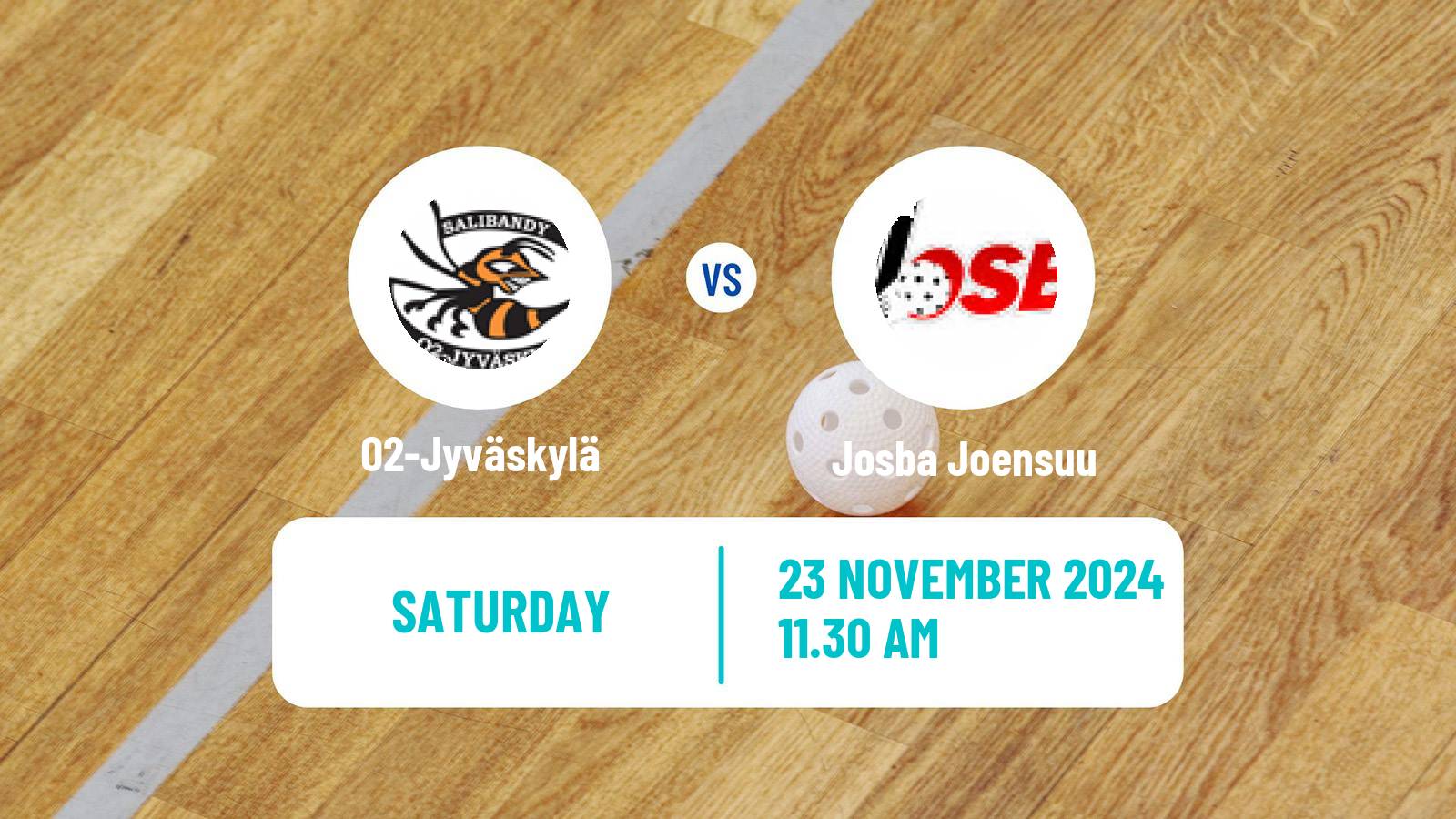 Floorball Finnish Divari O2-Jyväskylä - Josba Joensuu