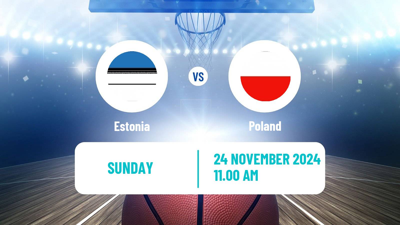 Basketball EuroBasket Estonia - Poland