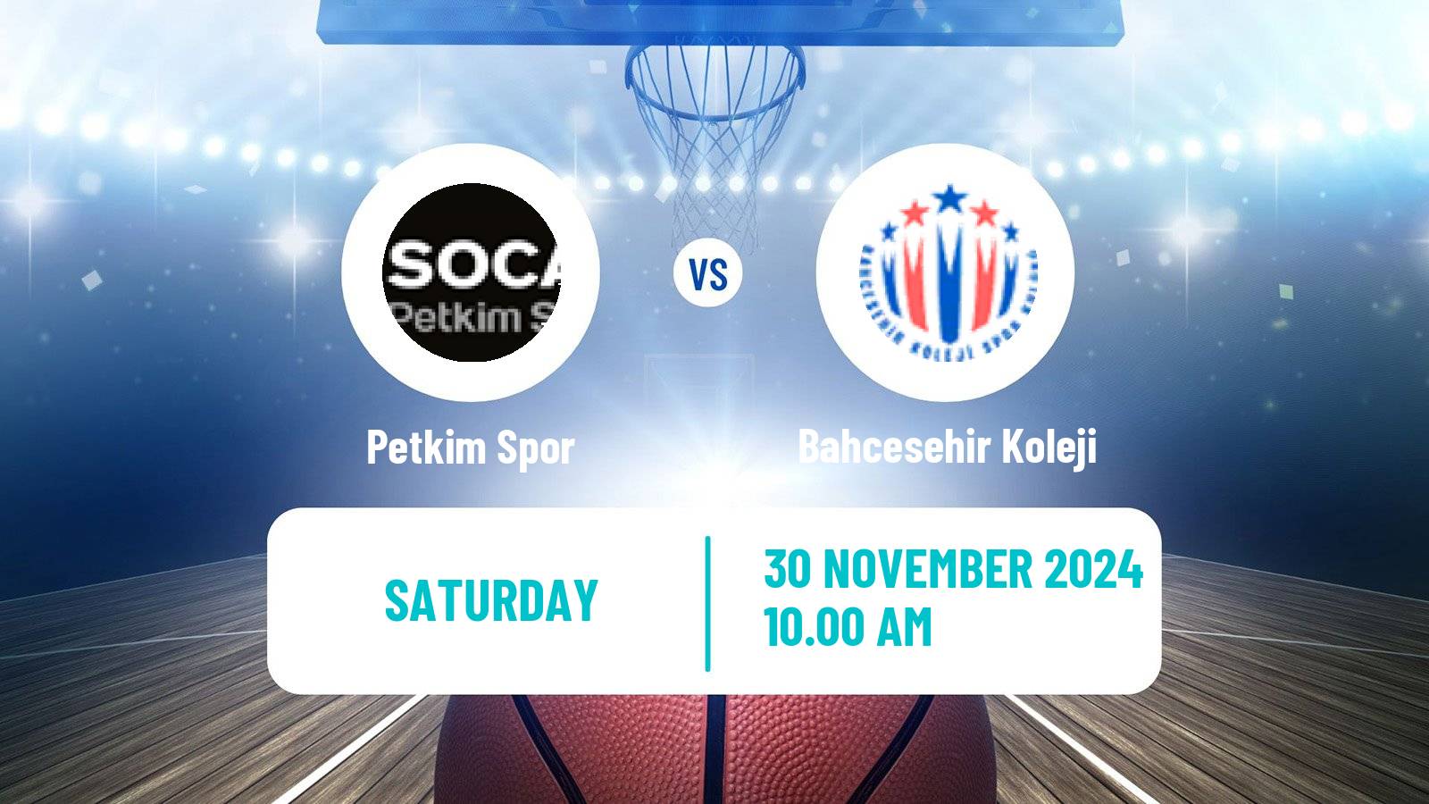 Basketball Turkish Basketball Super Ligi Petkim Spor - Bahcesehir Koleji