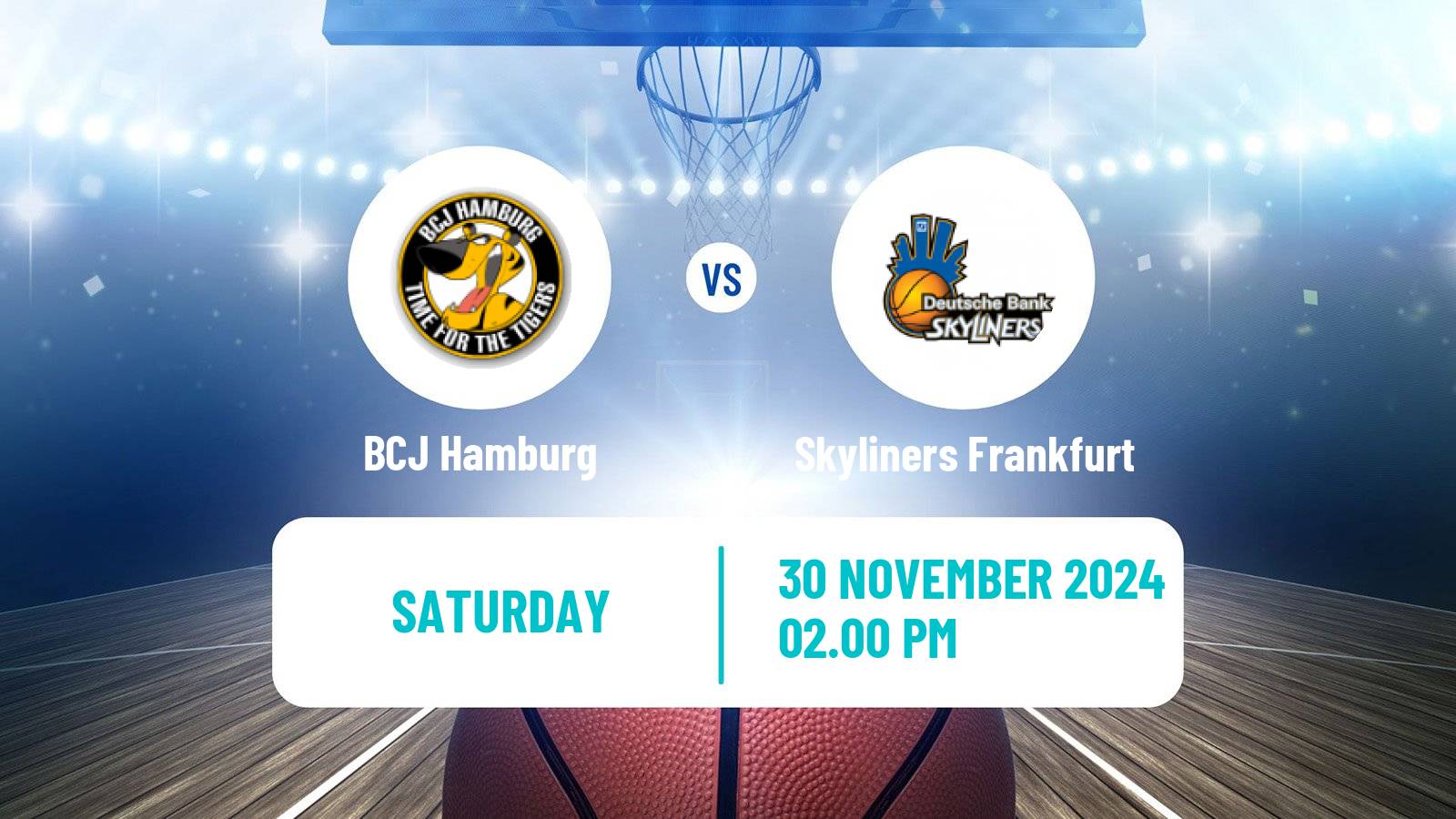 Basketball German BBL BCJ Hamburg - Skyliners Frankfurt