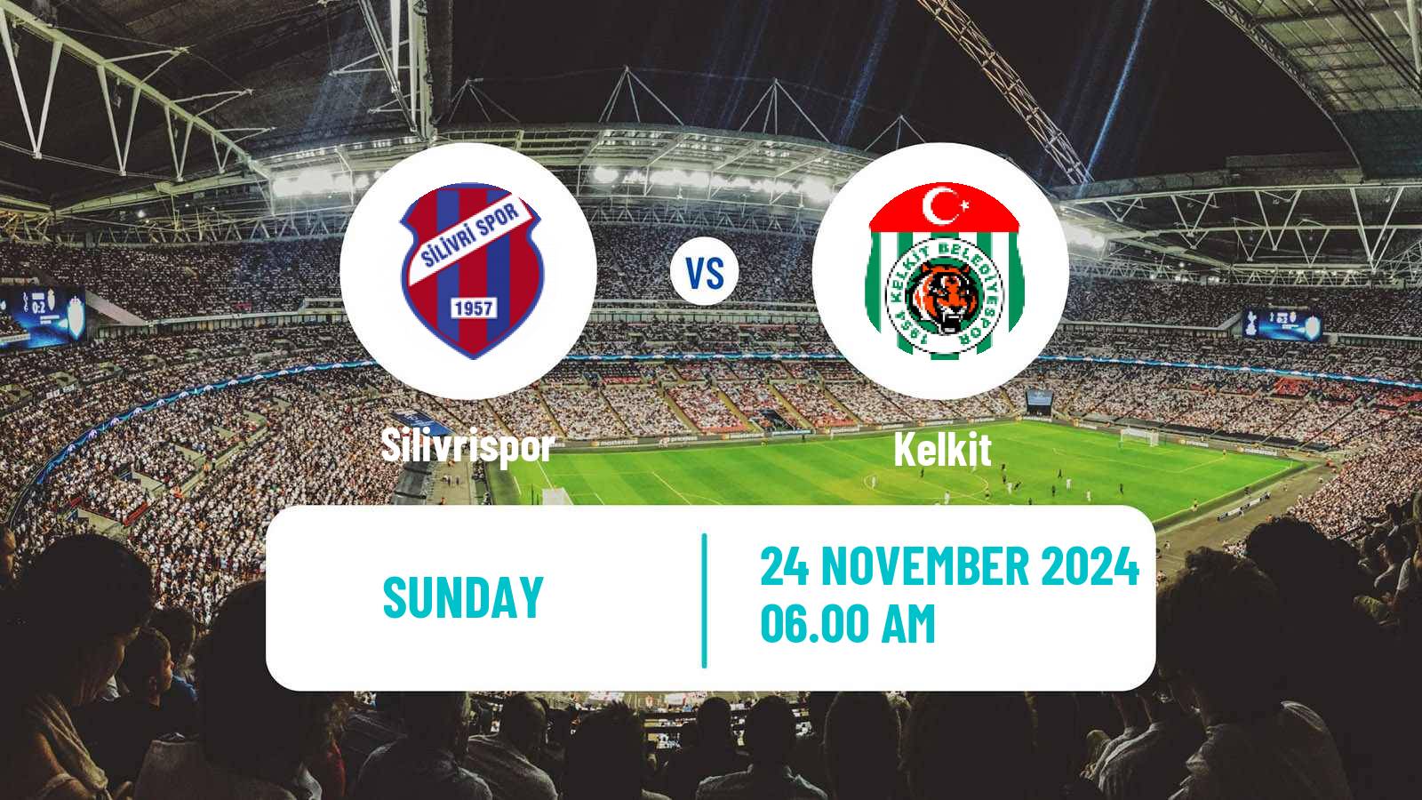 Soccer Turkish 3 Lig Group 2 Silivrispor - Kelkit