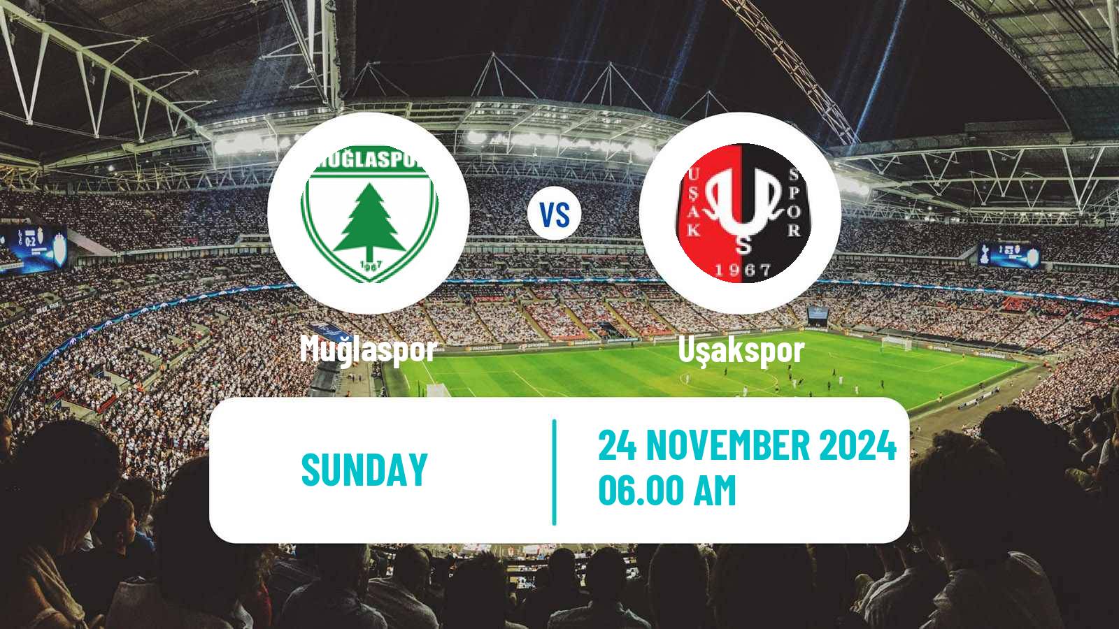 Soccer Turkish 3 Lig Group 2 Muğlaspor - Uşakspor