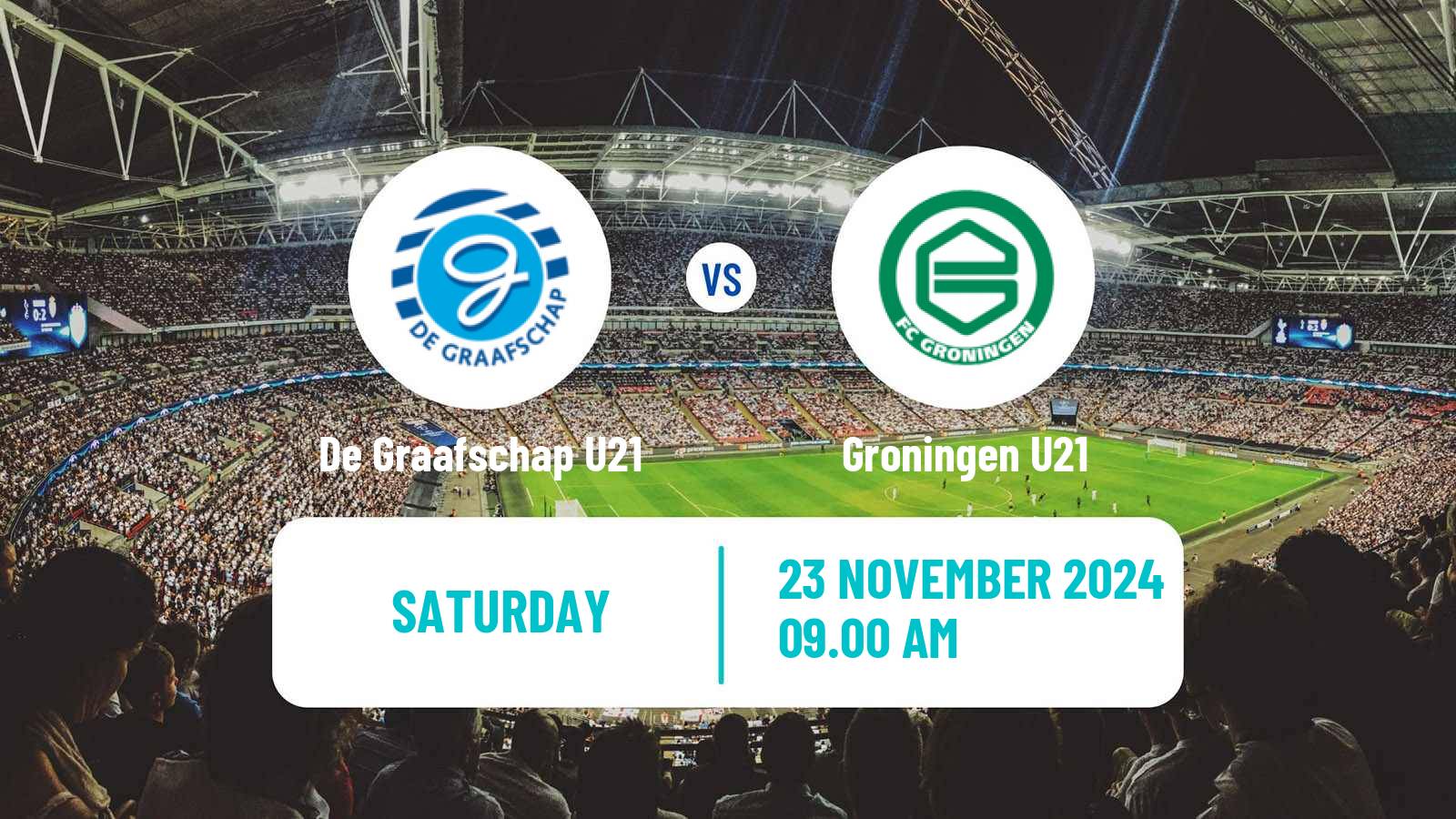 Soccer Dutch Divisie 1 U21 De Graafschap U21 - Groningen U21