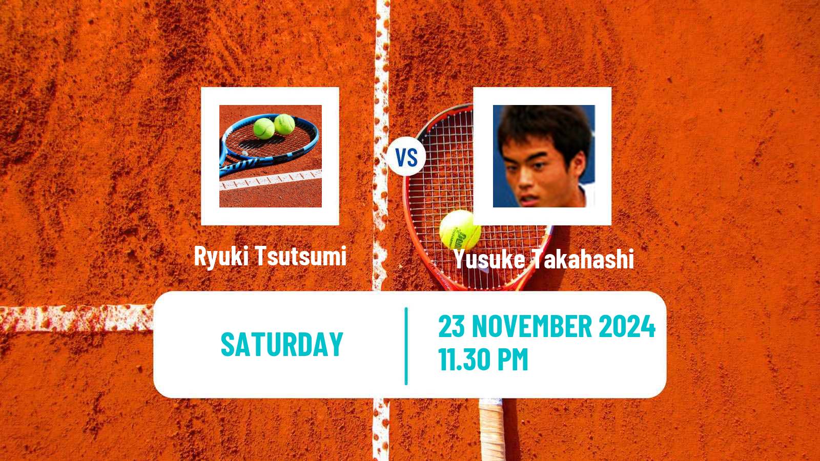 Tennis Yokkaichi Challenger Men Ryuki Tsutsumi - Yusuke Takahashi