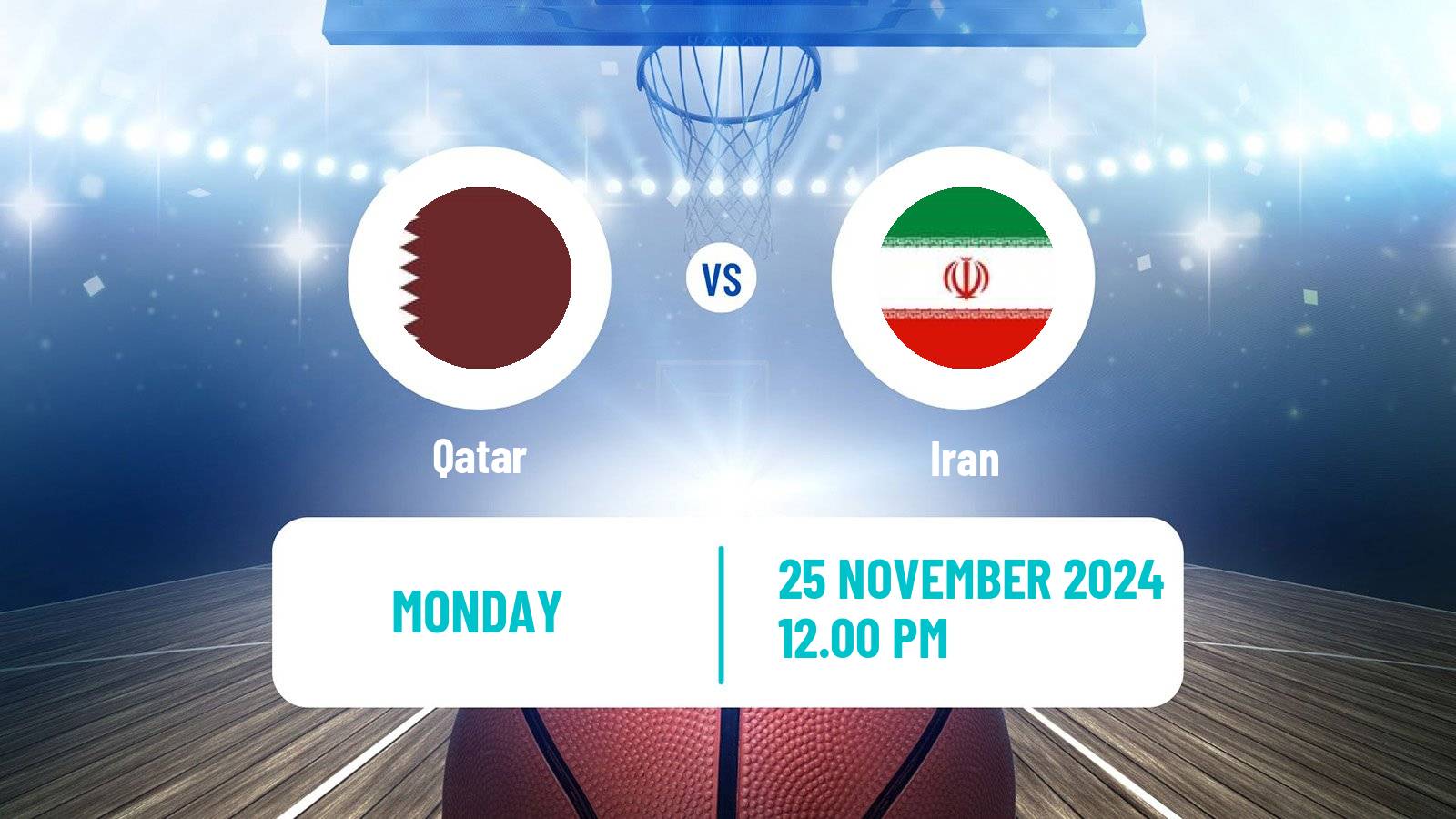 Basketball Asia Cup Basketball Qatar - Iran