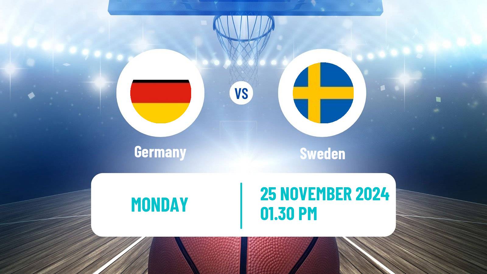 Basketball EuroBasket Germany - Sweden