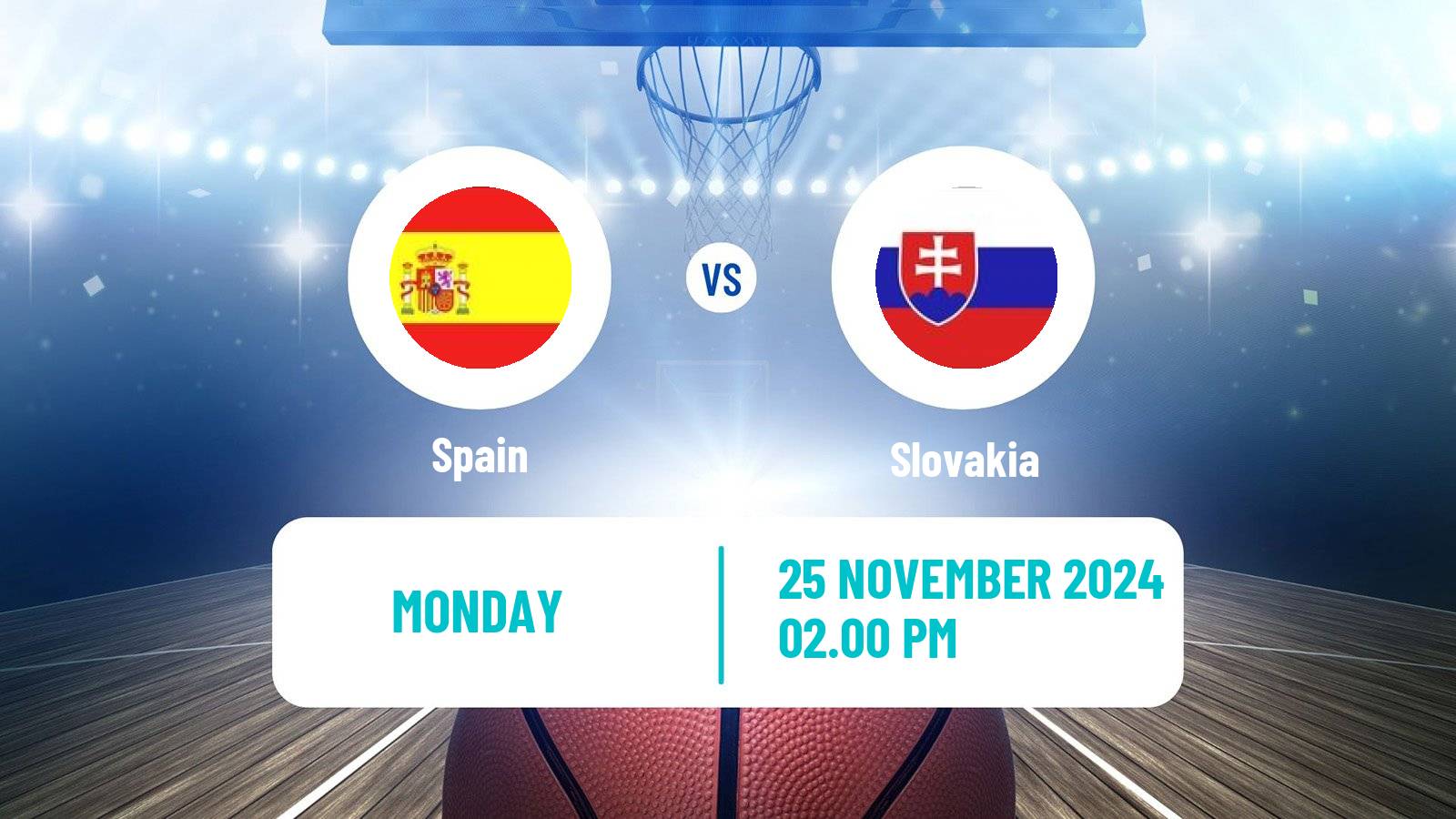 Basketball EuroBasket Spain - Slovakia