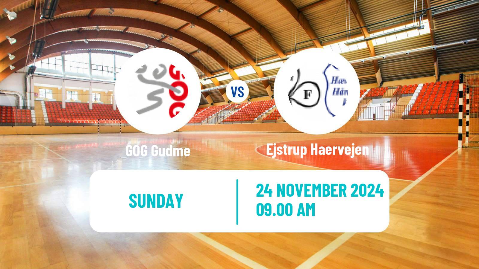 Handball Danish 1 Division Handball Women GOG Gudme - Ejstrup Haervejen