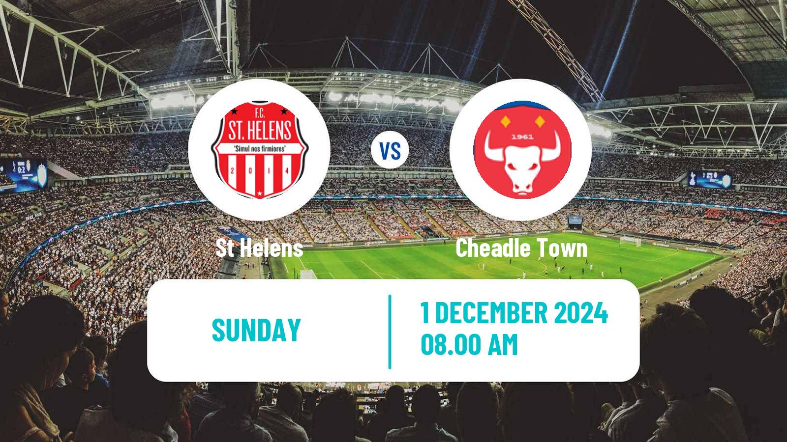 Soccer English FA Cup Women St Helens - Cheadle Town