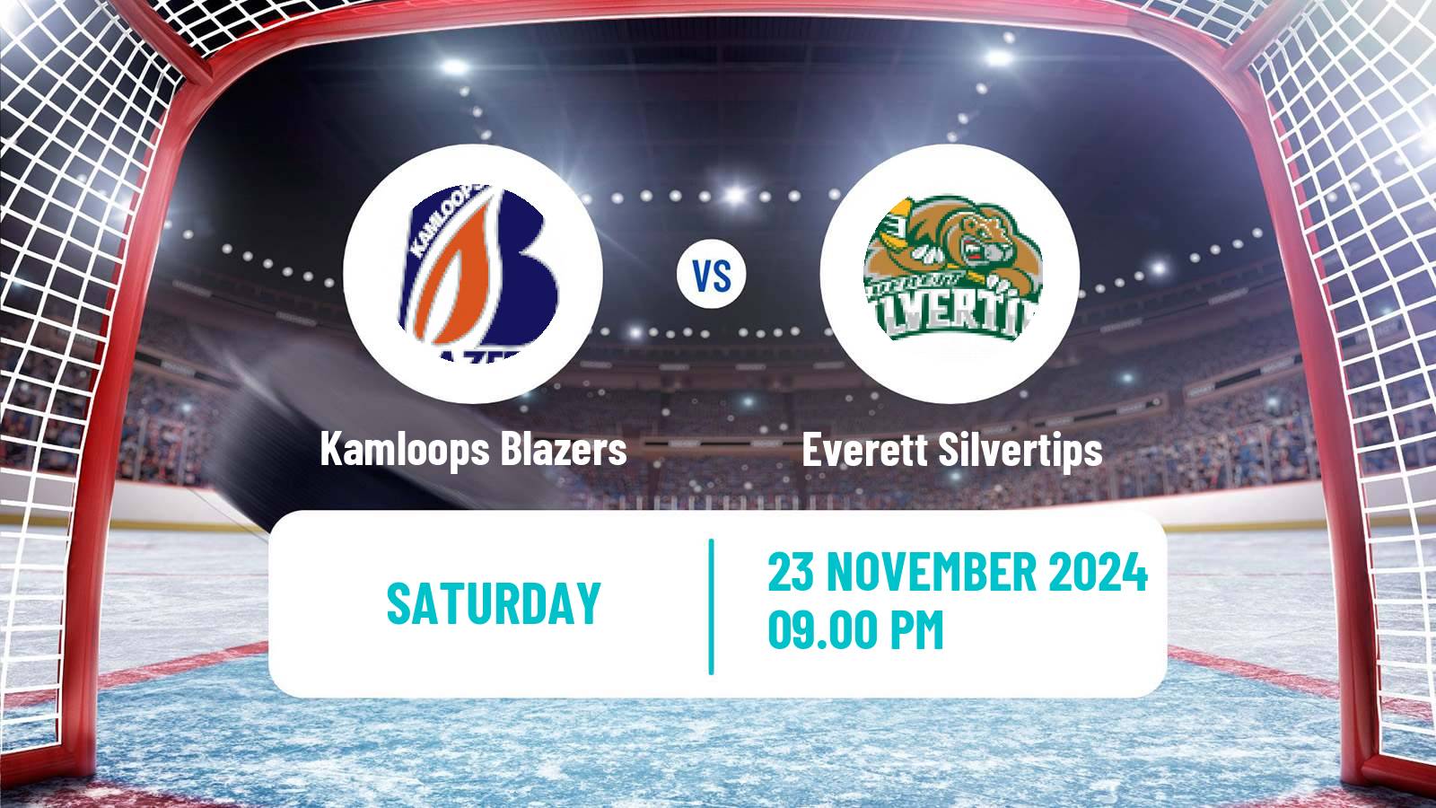 Hockey WHL Kamloops Blazers - Everett Silvertips