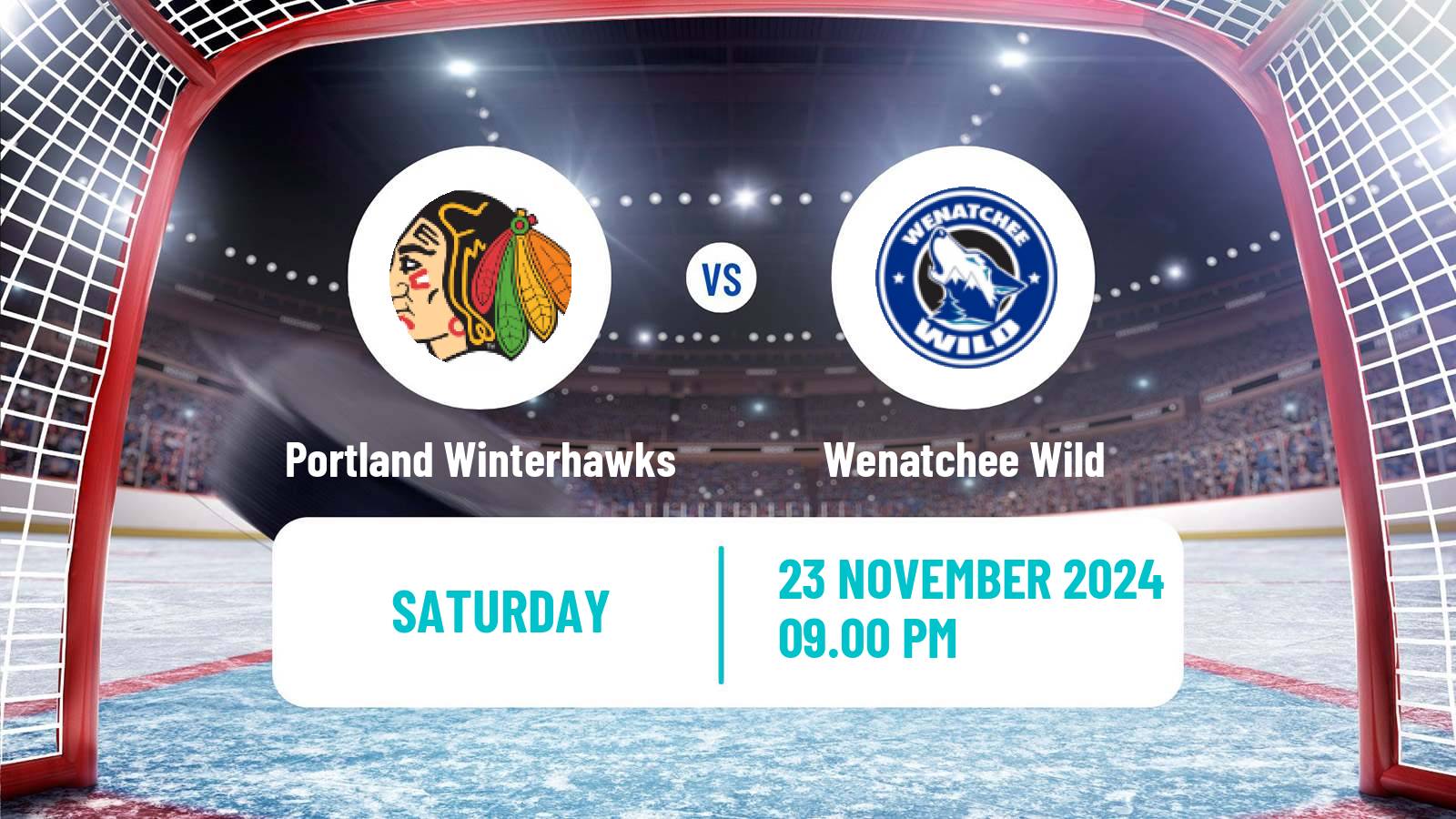 Hockey WHL Portland Winterhawks - Wenatchee Wild