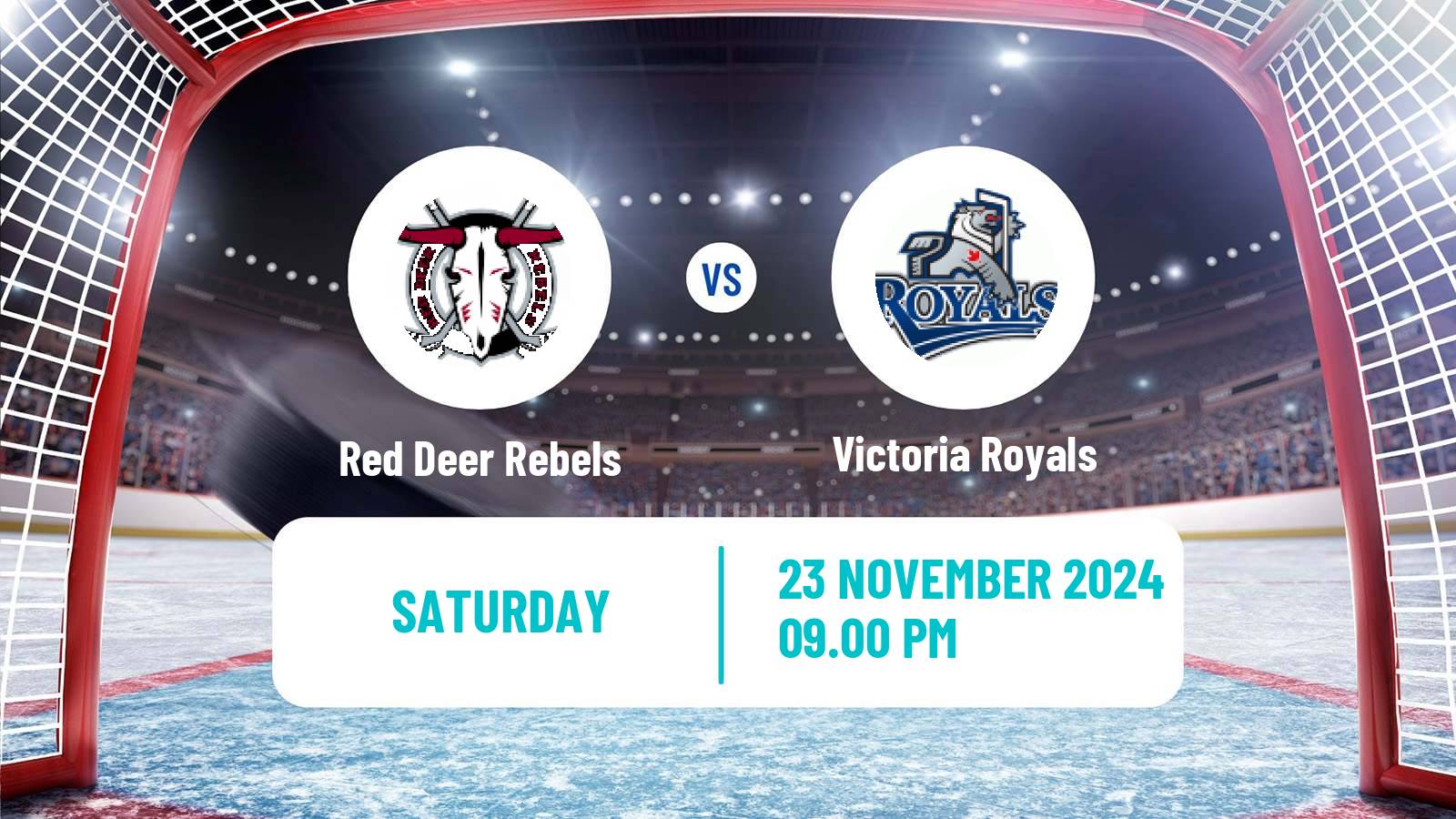 Hockey WHL Red Deer Rebels - Victoria Royals