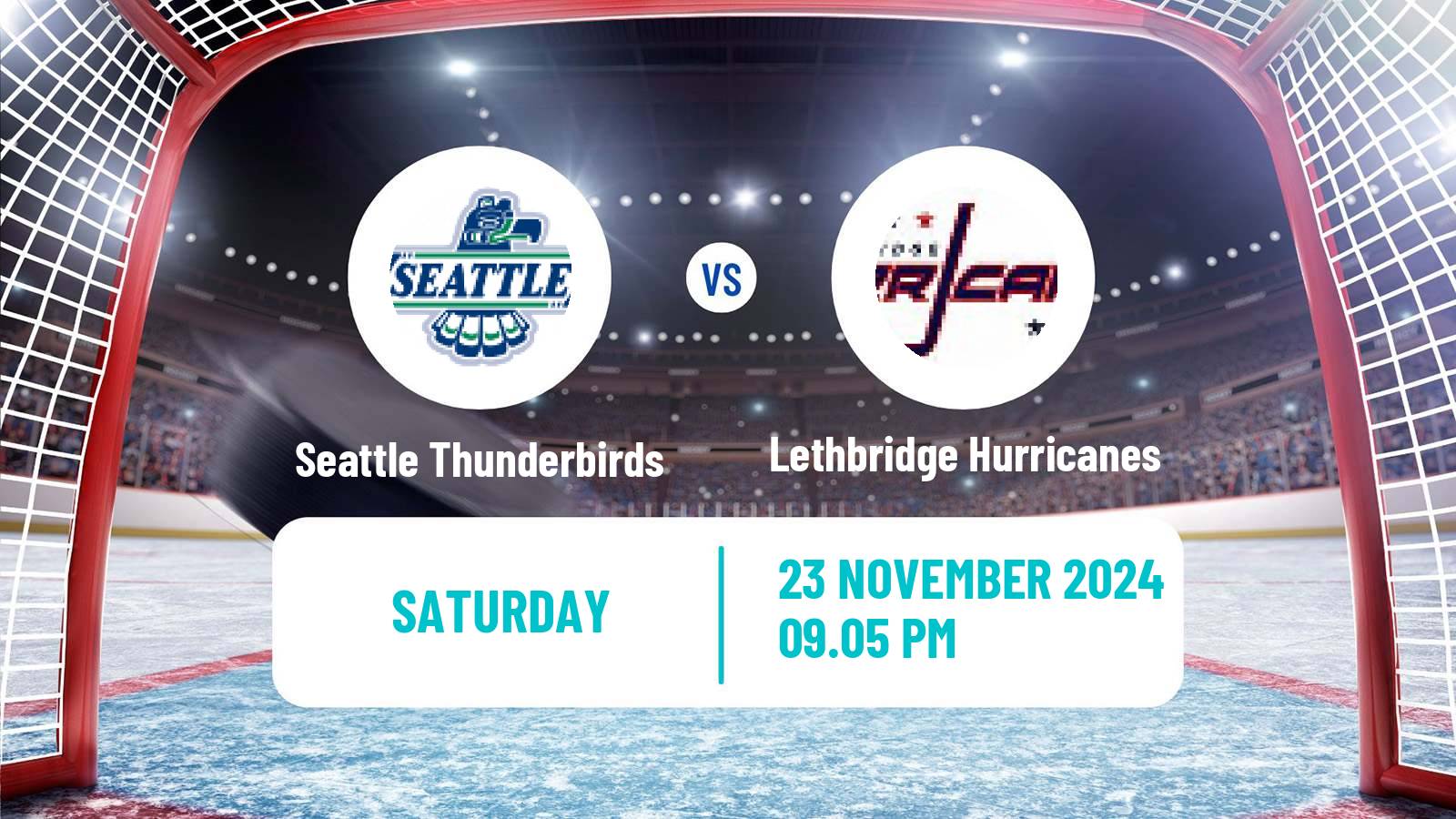 Hockey WHL Seattle Thunderbirds - Lethbridge Hurricanes